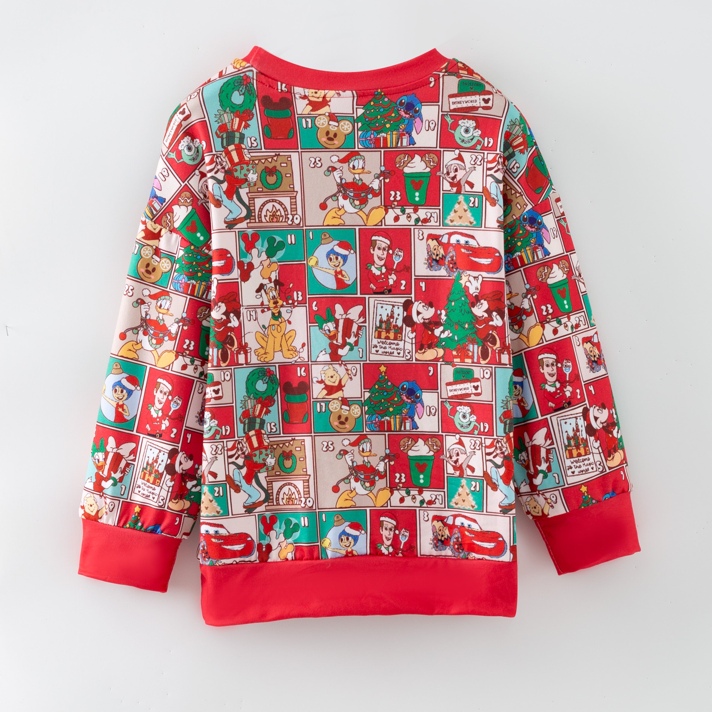 (Pre Order,Prepack Zone)Girls Christmas Movie Character Print Top(Mix Size)