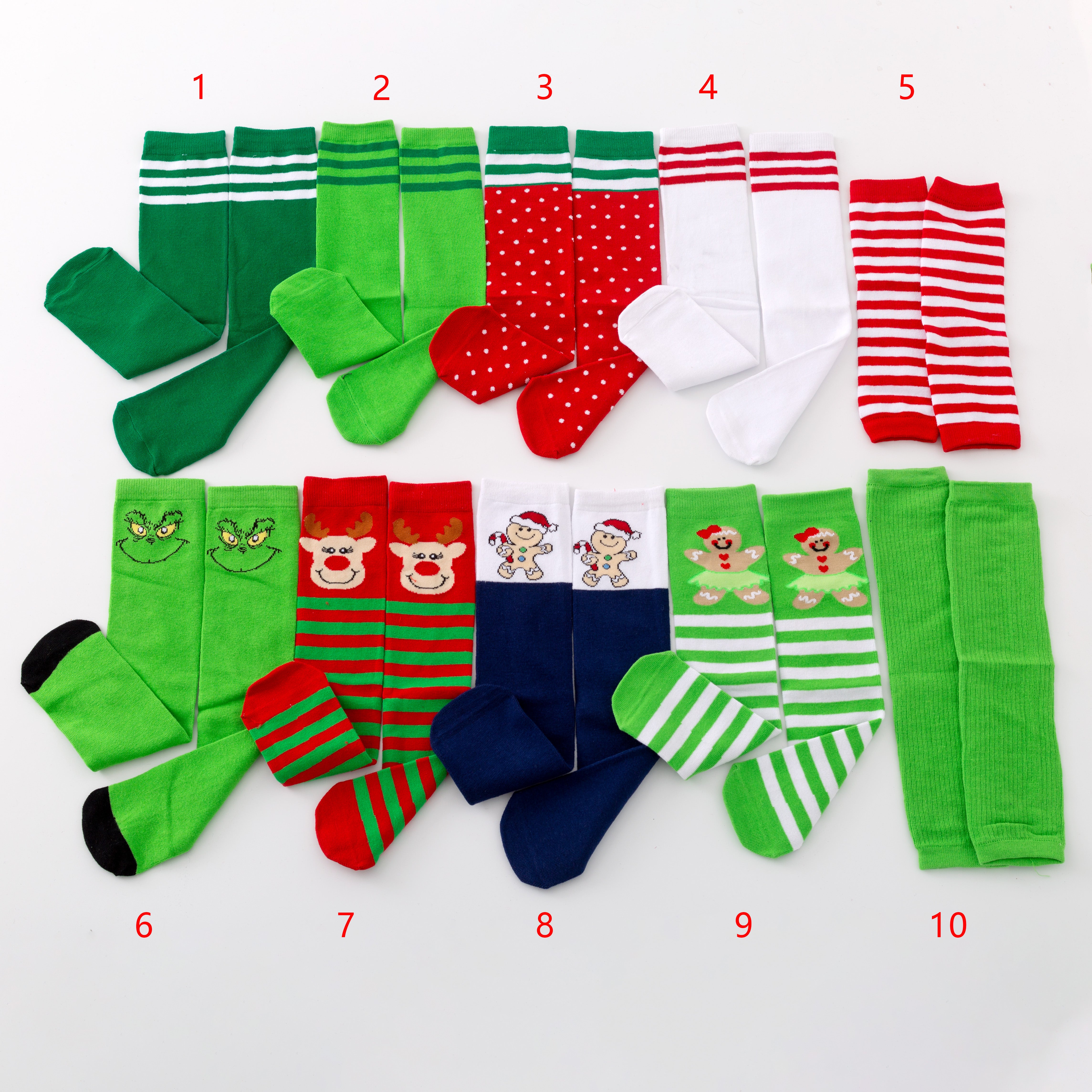 (In Stock)Kids Striped Printed Socks 11.28-3