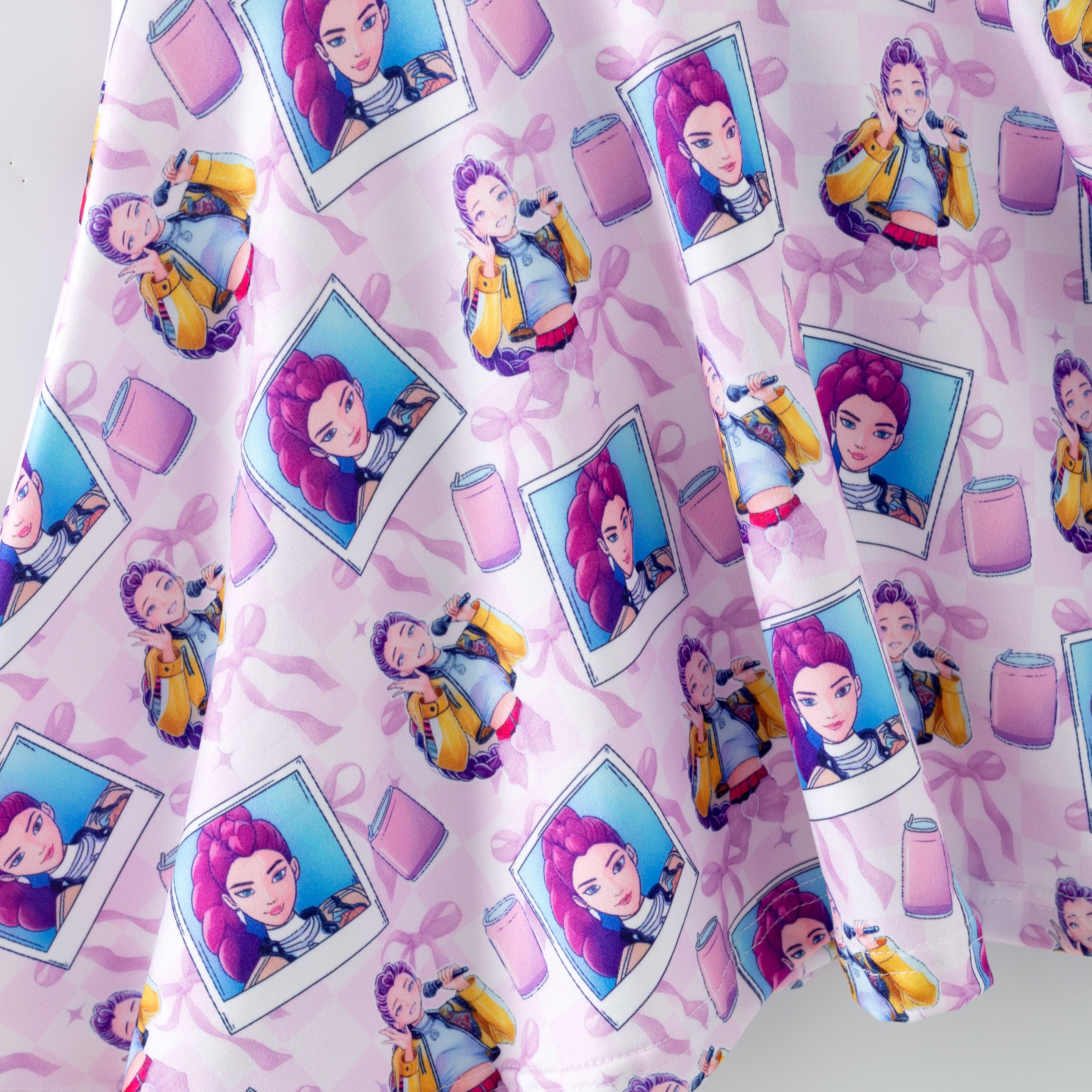 (Pre Order,Prepack Zone)Girls Movie Character Print Dress(Mix Size)