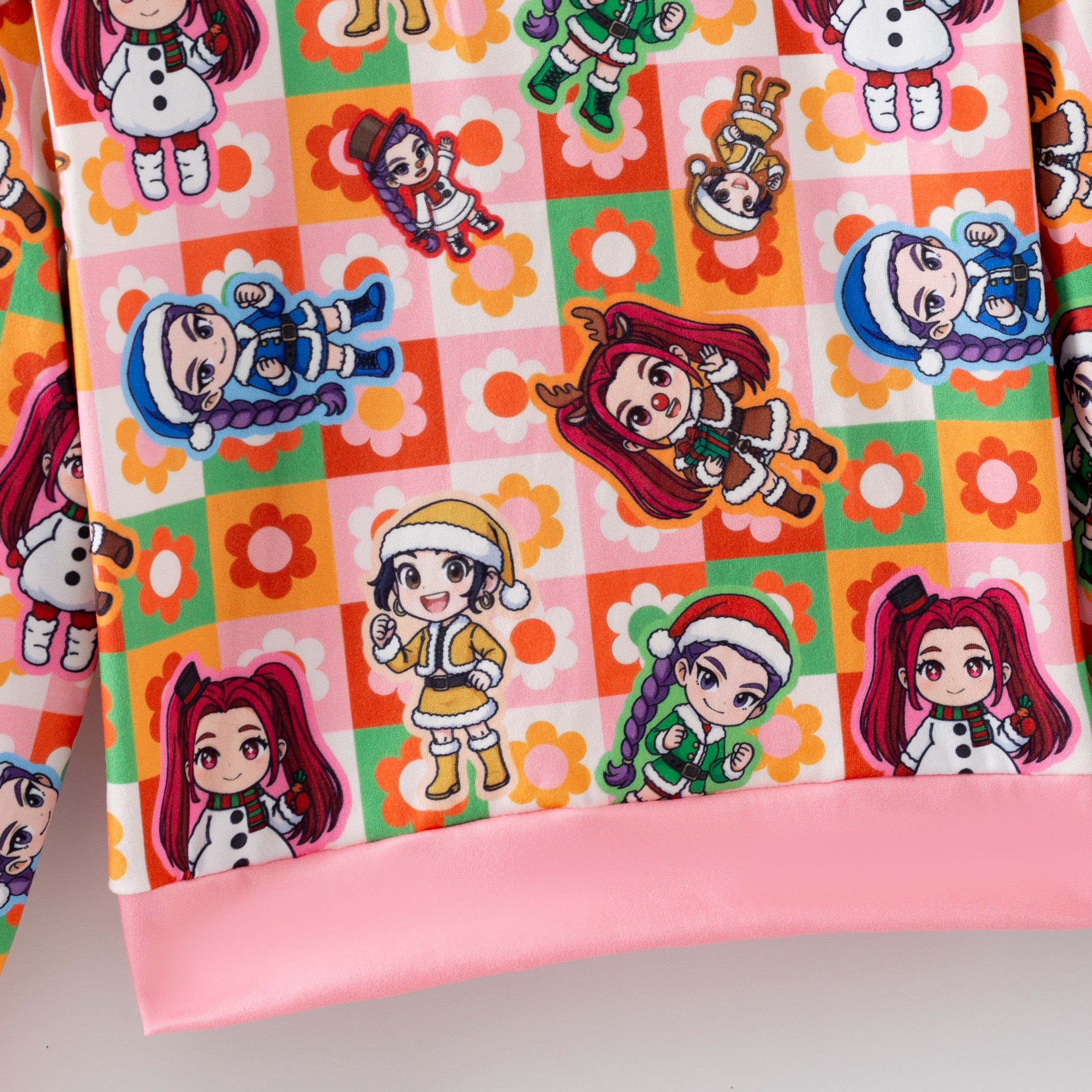 (Pre Order,Prepack Zone)Girls Christmas Movie Character Print Top(Mix Size)