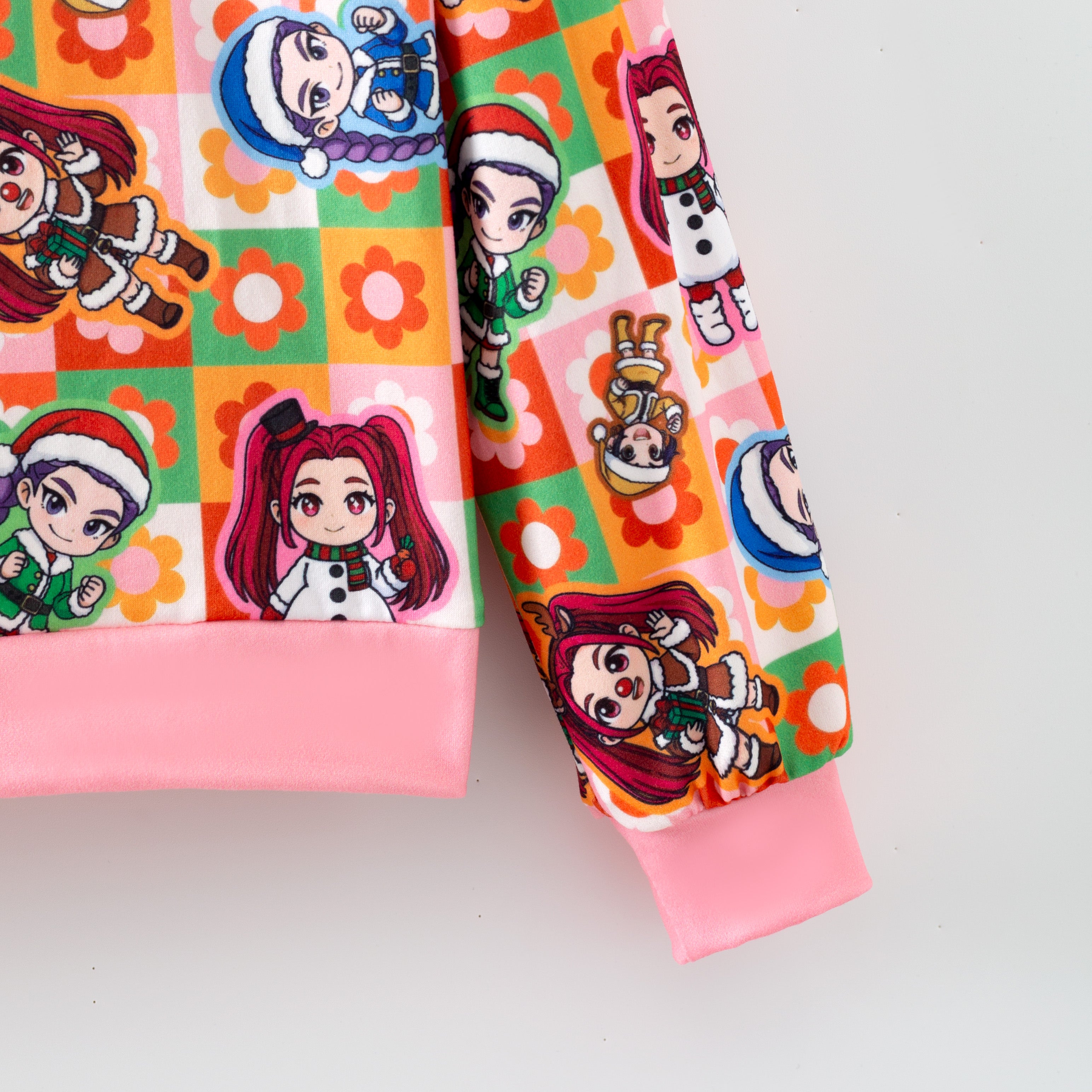 (Pre Order,Prepack Zone)Girls Christmas Movie Character Print Top(Mix Size)