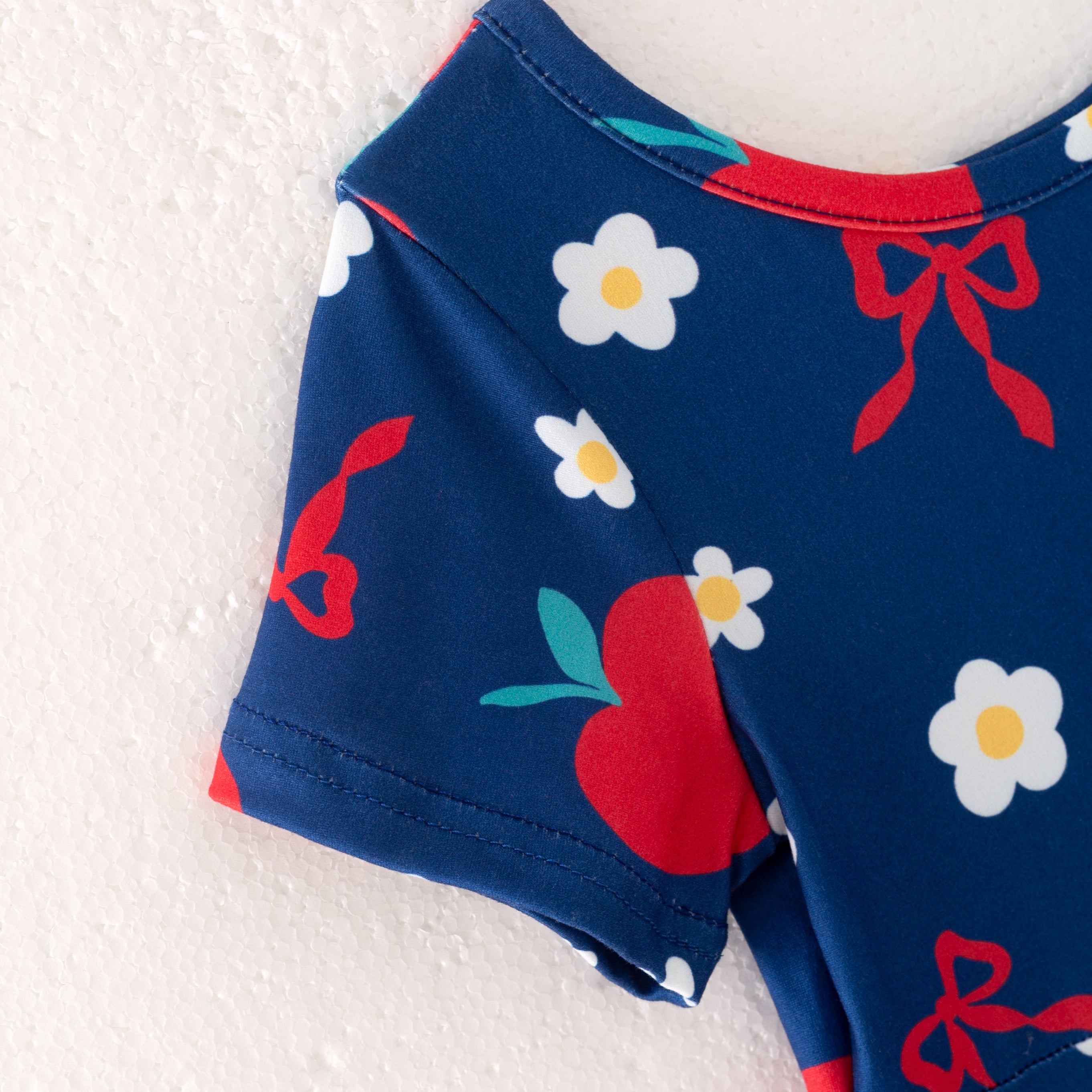 (Pre Order)Girls Back To School Print Dress