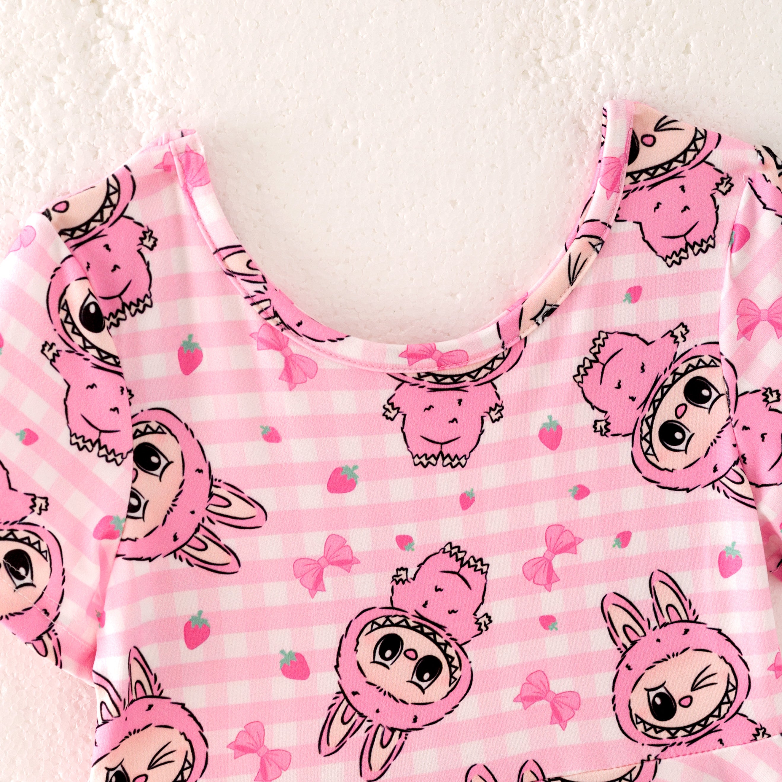 (Pre Order)Girls Spring and Summer Cartoon Print Dress,Jumpsuit,Set&Top