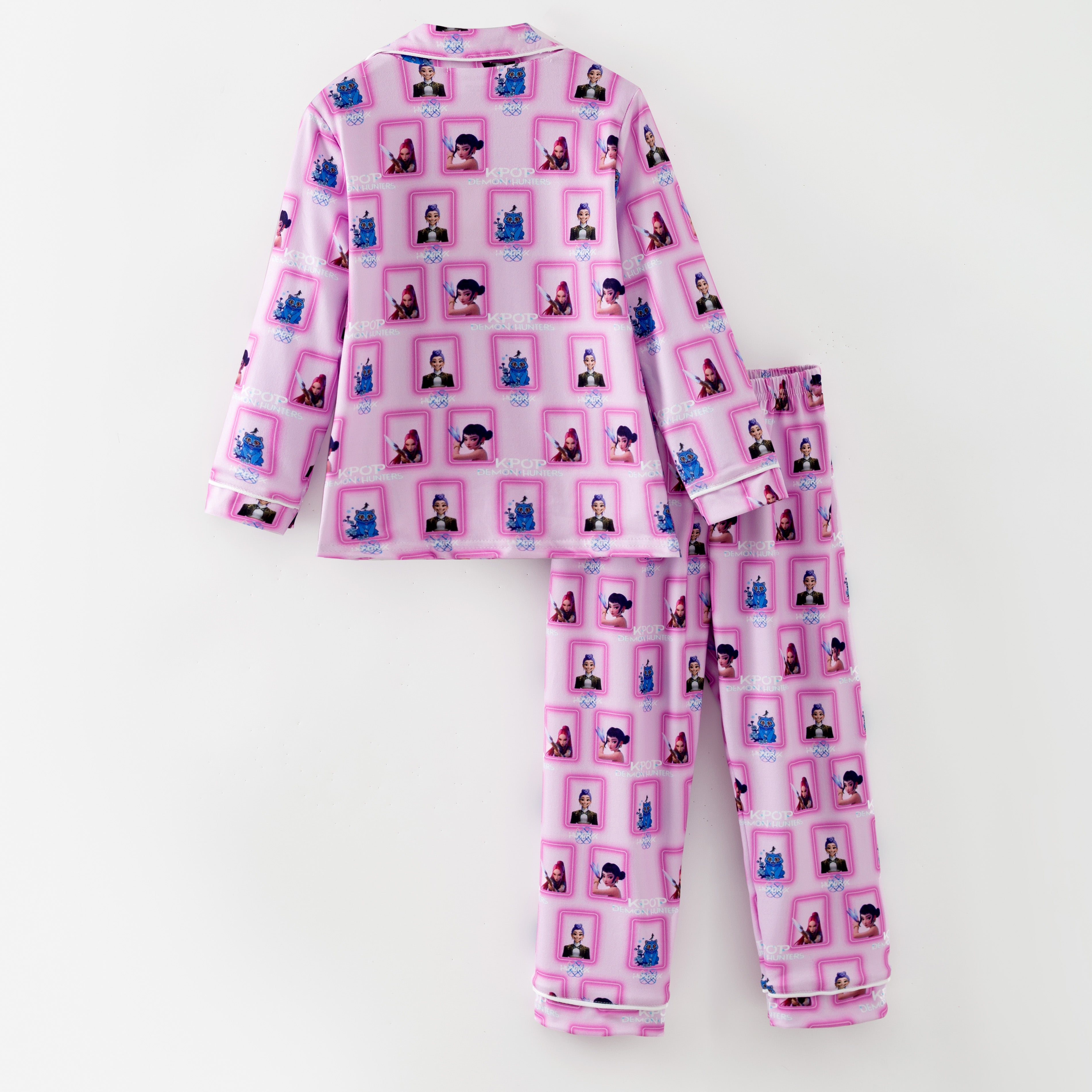 (Pre Order,Prepack Zone)Girls Movie Character Print Pajamas(Mix Size)