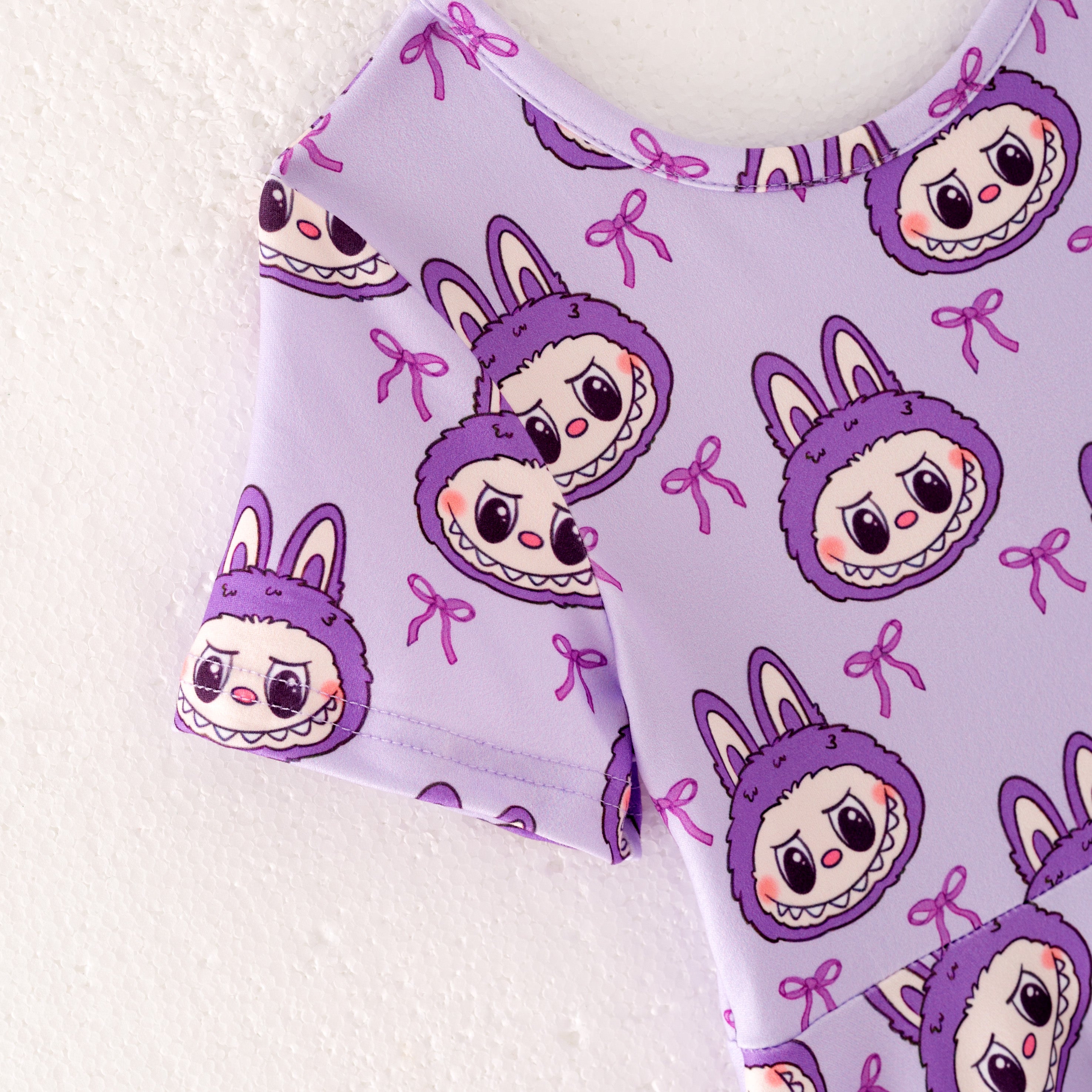 (Pre Order)Girls Spring&Summer Cartoon Print Dress