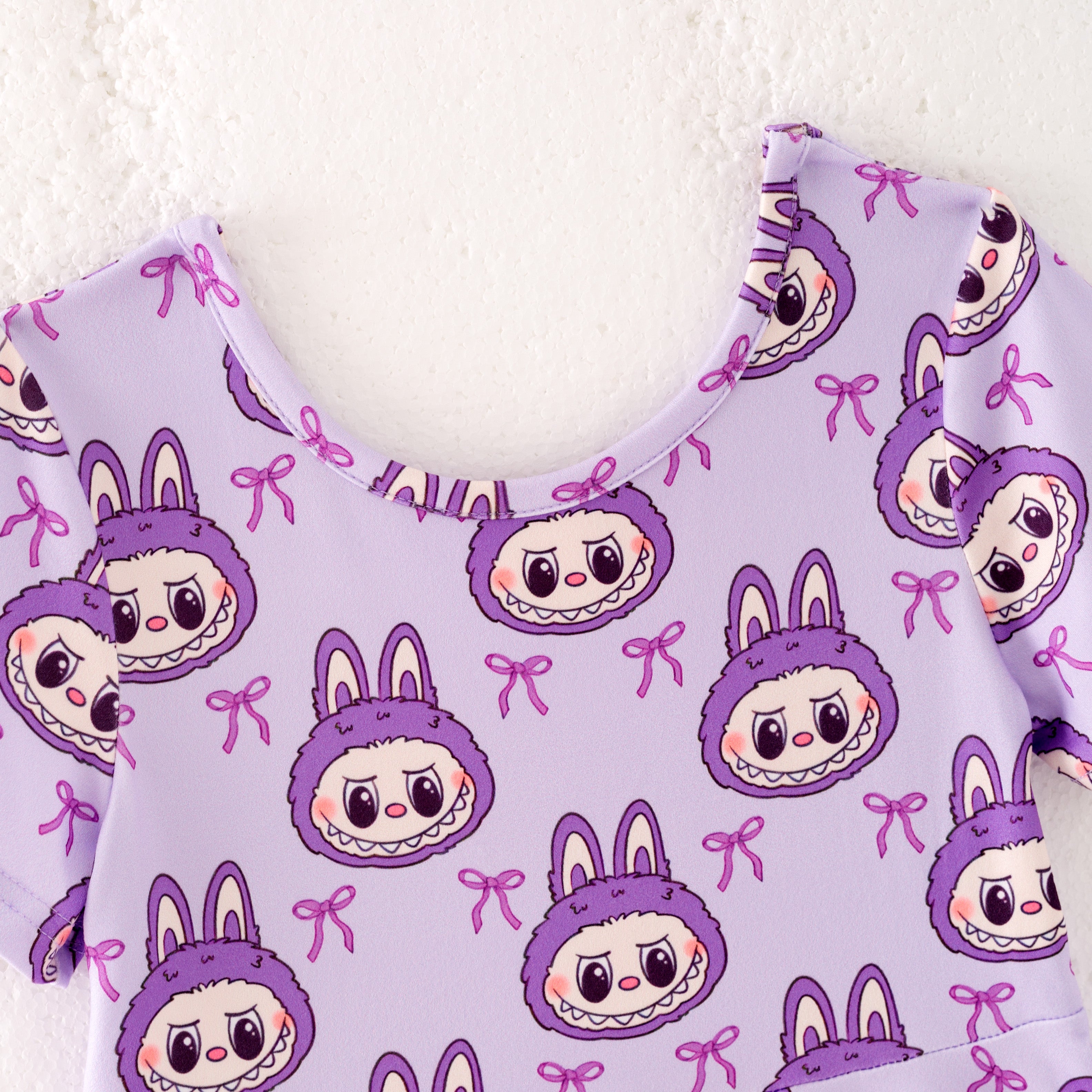 (Pre Order)Girls Spring&Summer Cartoon Print Dress