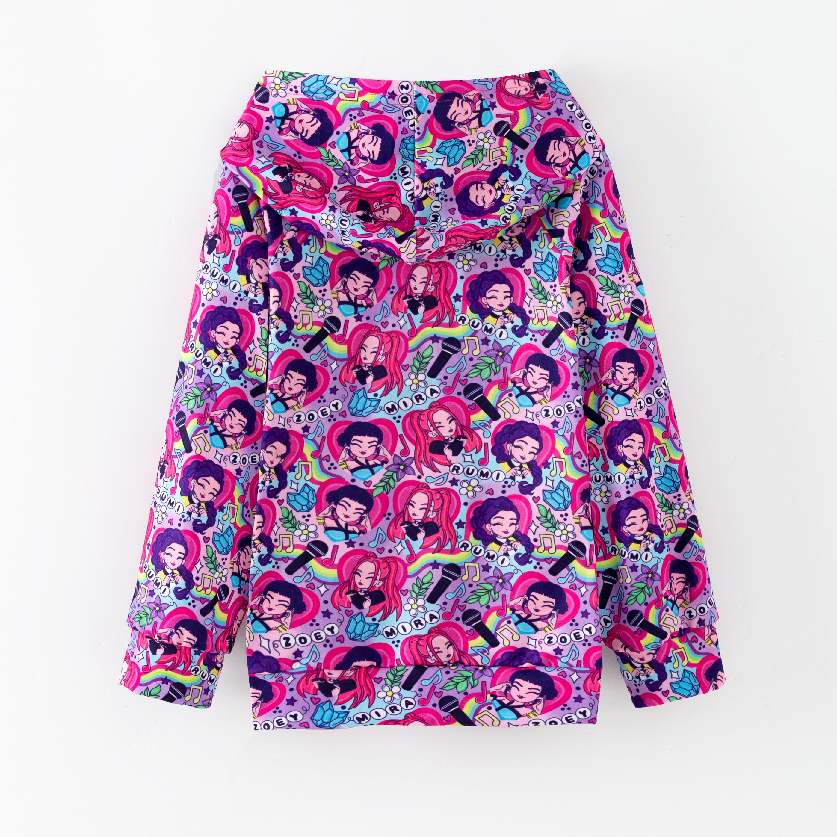 (Pre Order,Prepack Zone)Girls Movie Character Print Dress&Hoodie(Mix Size)