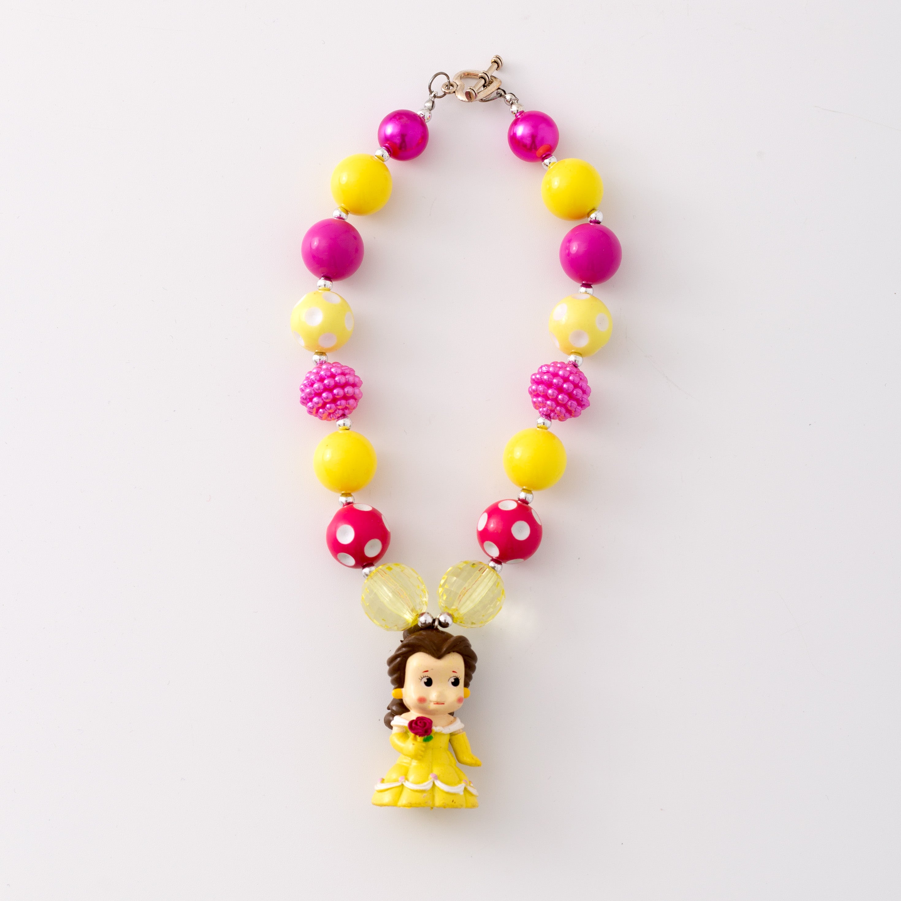 (In Stock G11)Girls Rhinestone Beaded Necklace
