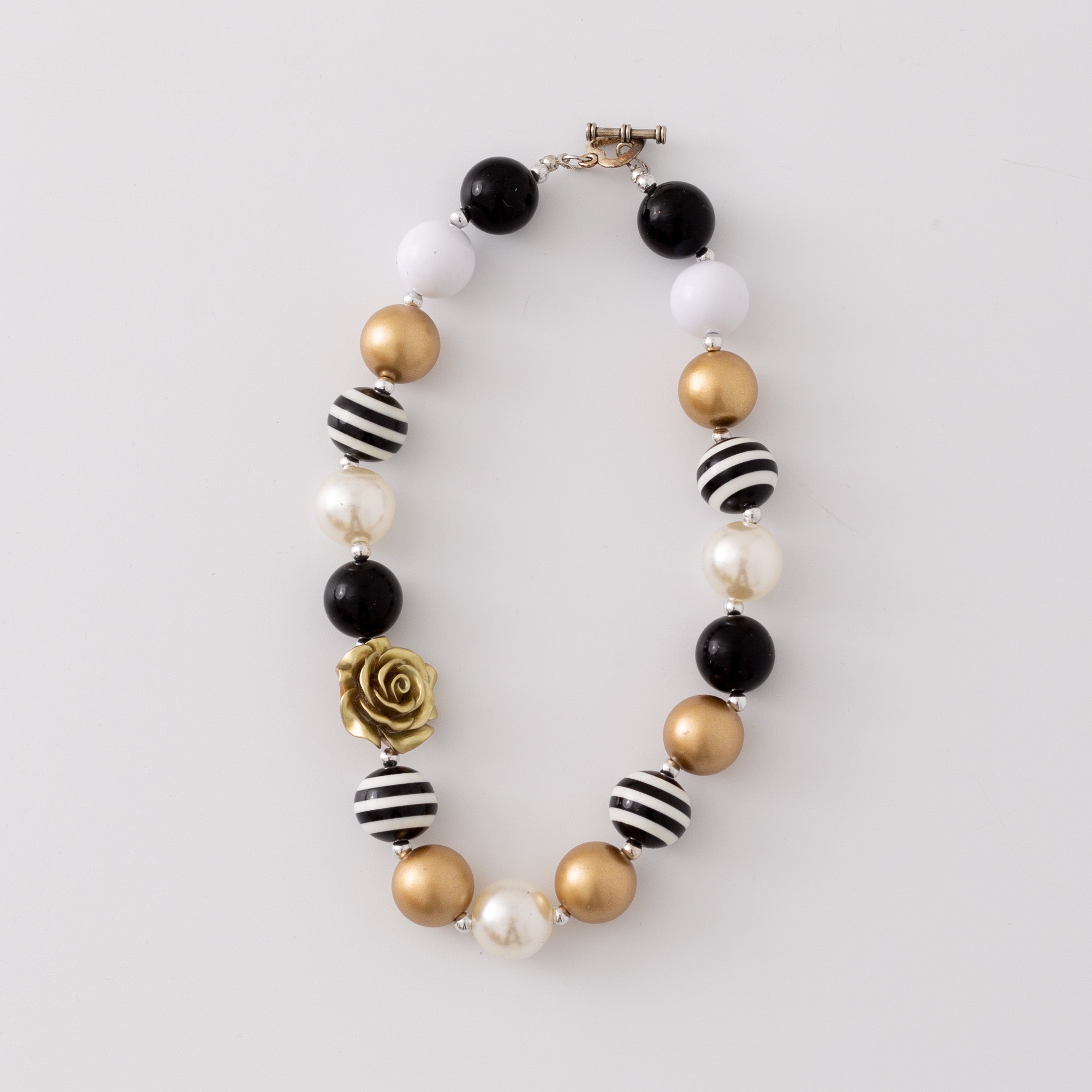 (In Stock G11)Girls Rhinestone Beaded Necklace