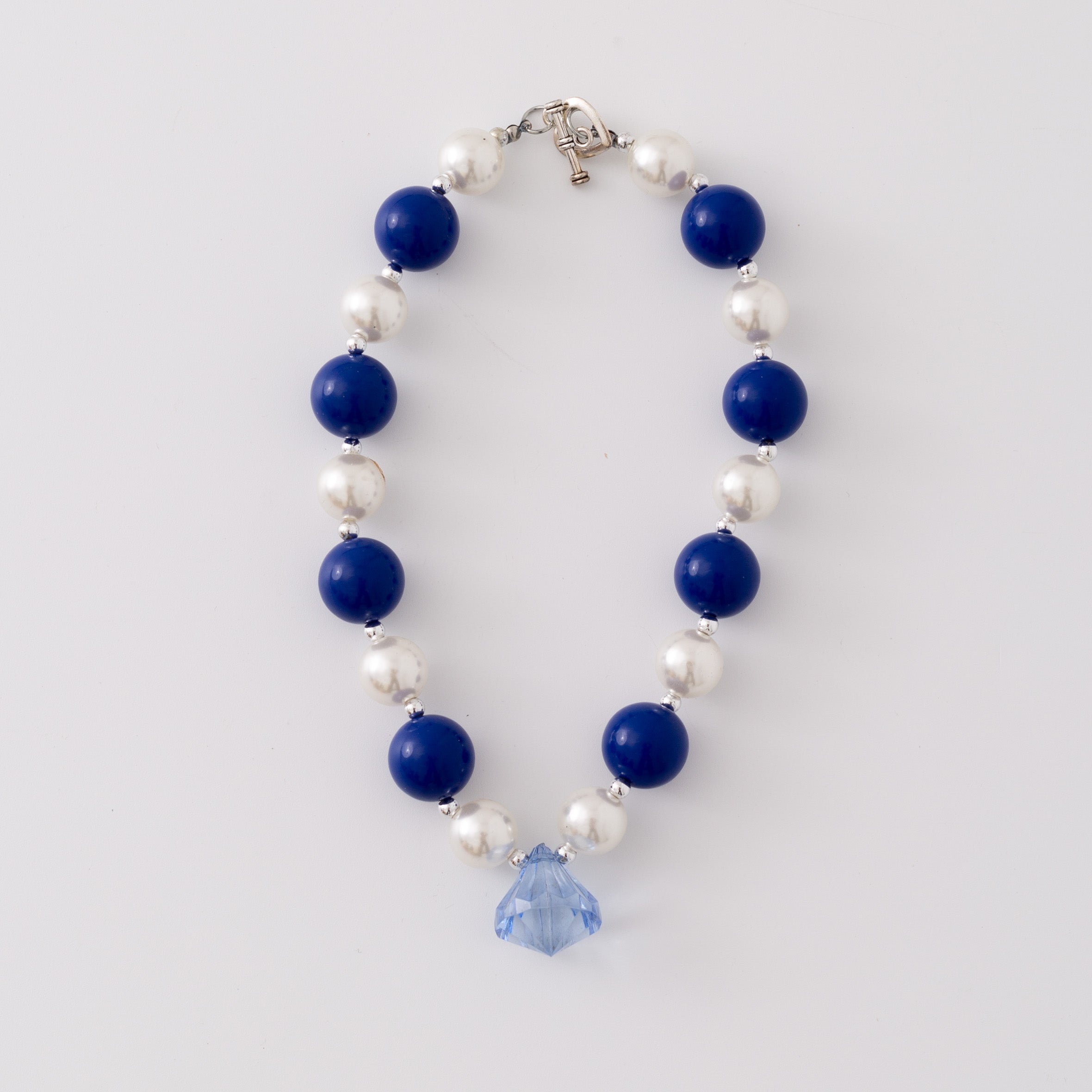 (In Stock G11)Girls Rhinestone Beaded Necklace