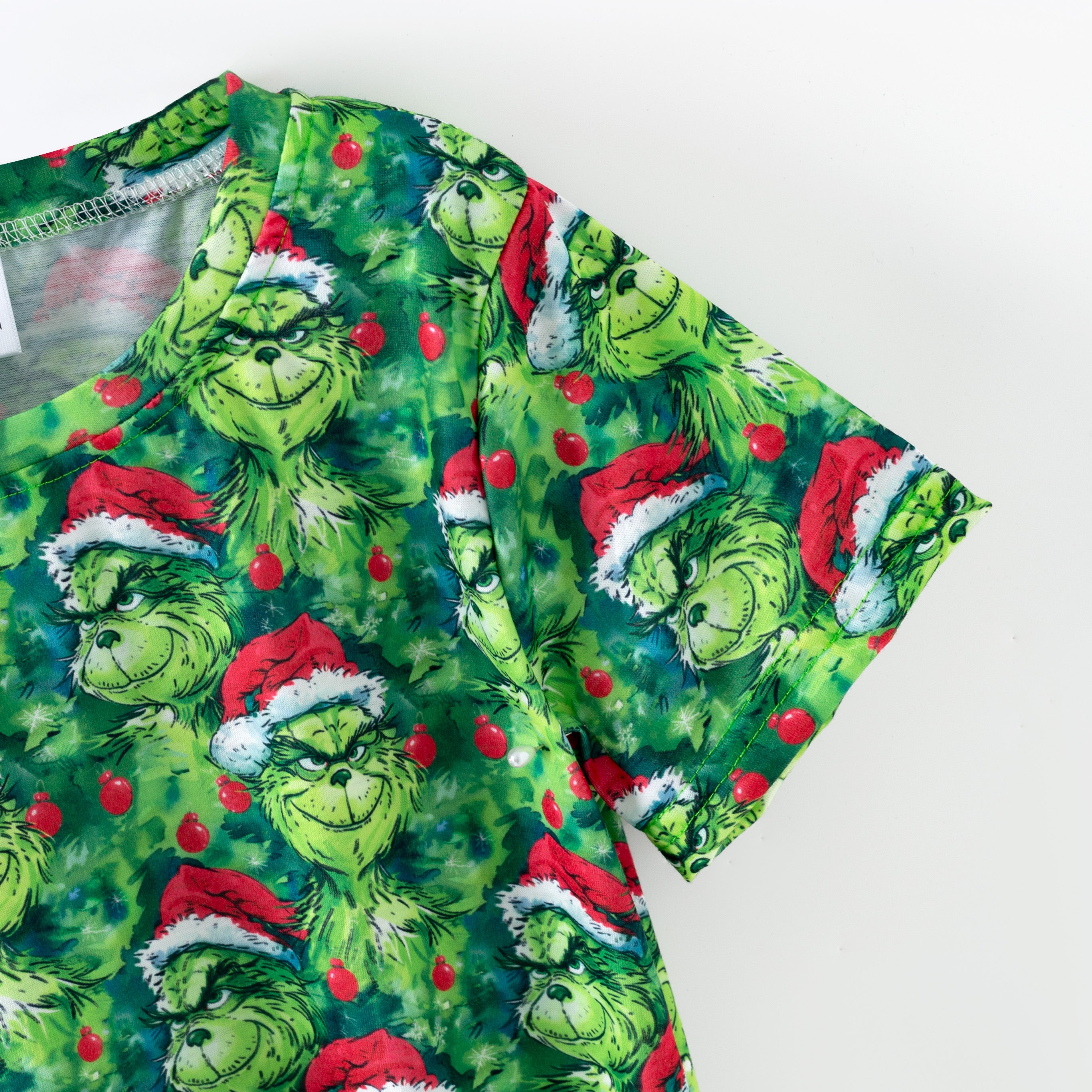 (Pre Order,Prepack Zone)Boys Christmas Cartoon Print Top(Mix Size)