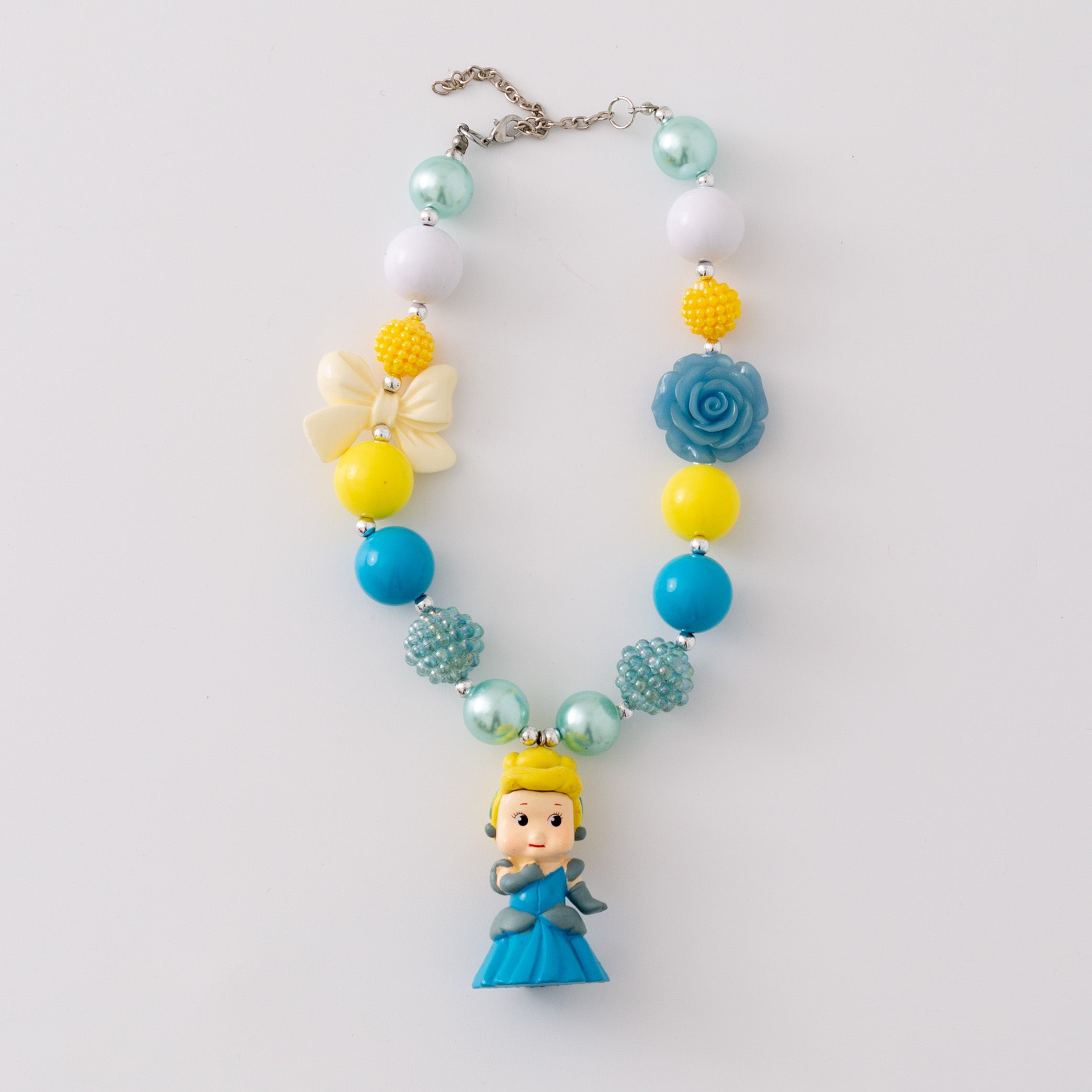 (In Stock G11)Girls Rhinestone Beaded Necklace