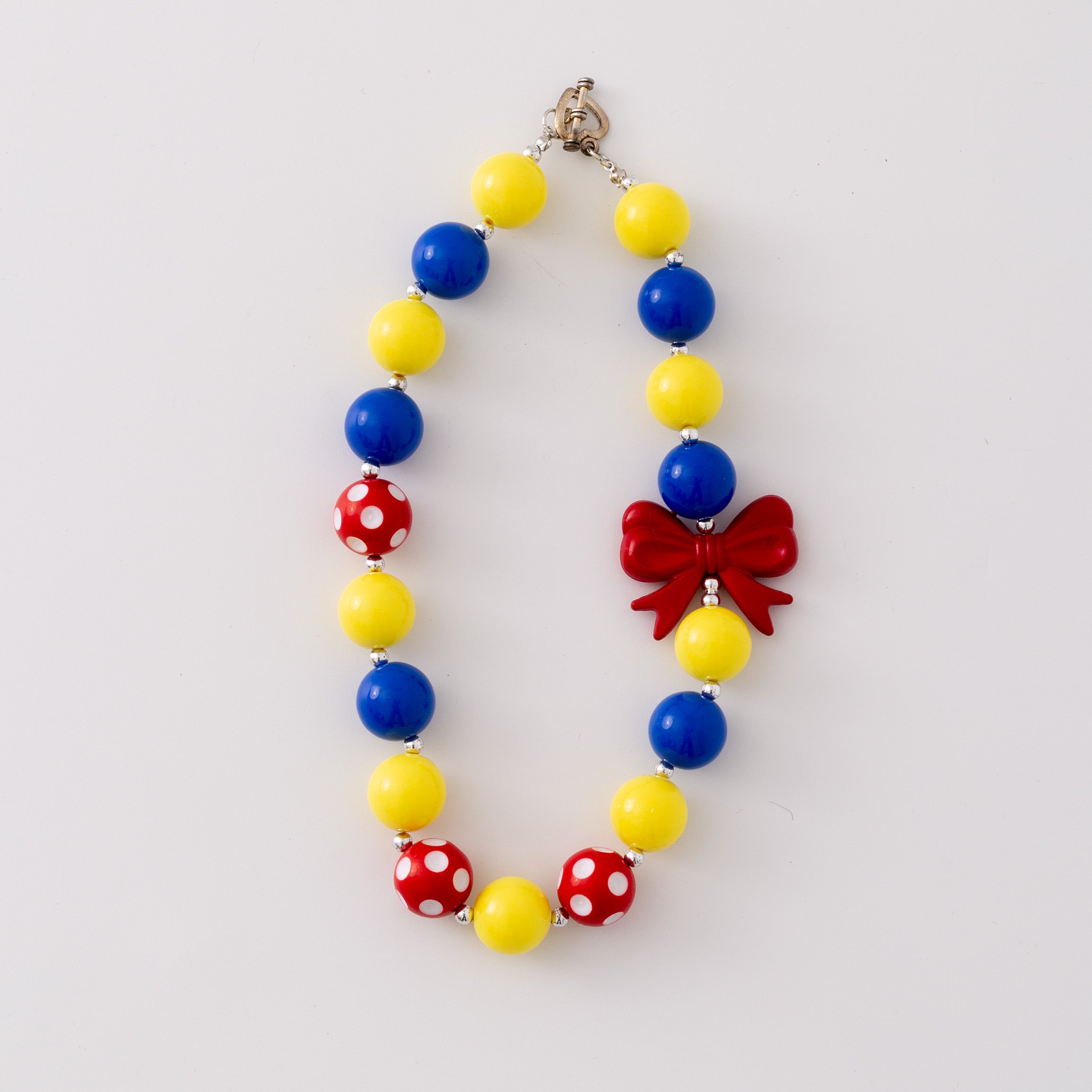 (In Stock G11)Girls Rhinestone Beaded Necklace