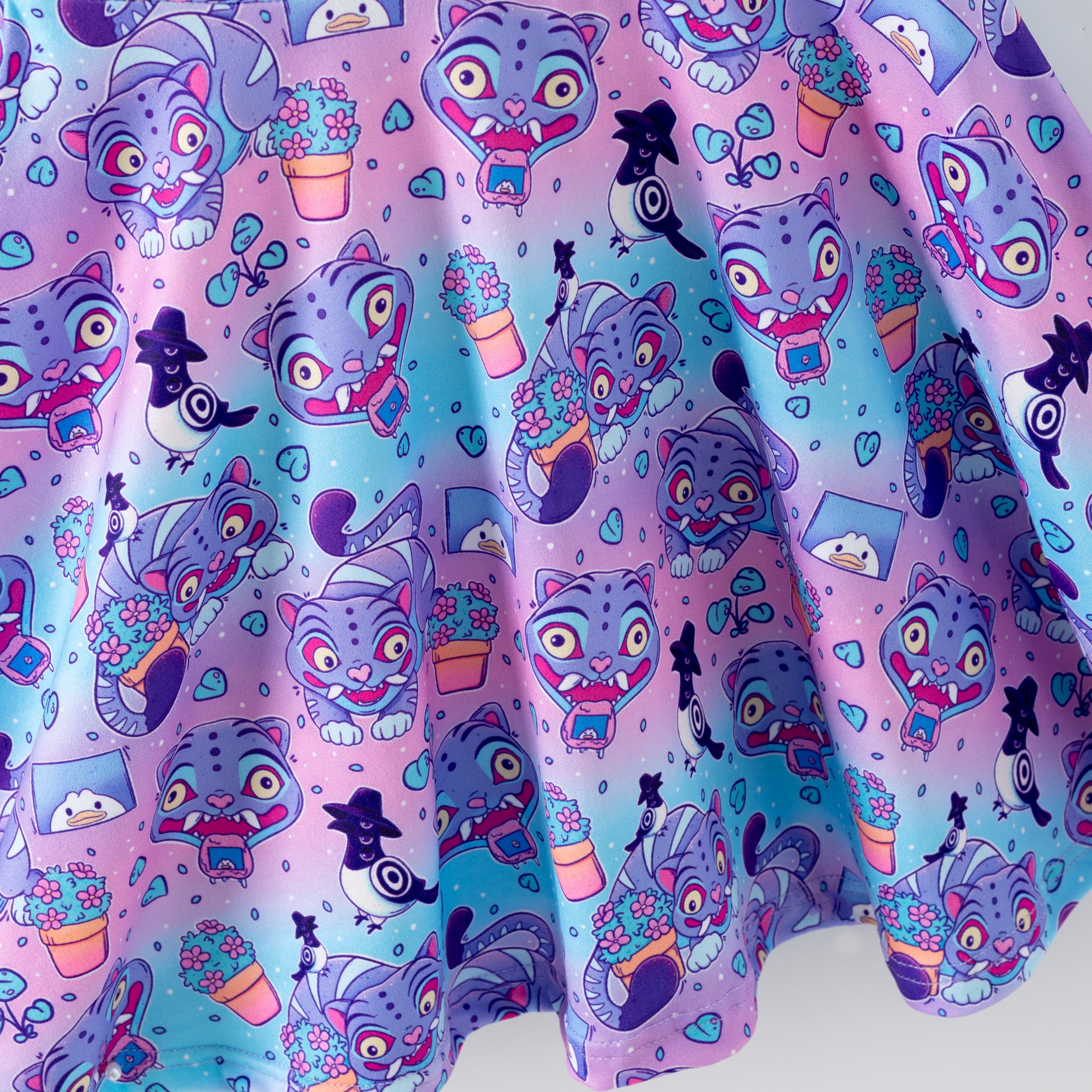 (Pre Order,Prepack Zone)Girls Movie Character Print Dress(Mix Size)