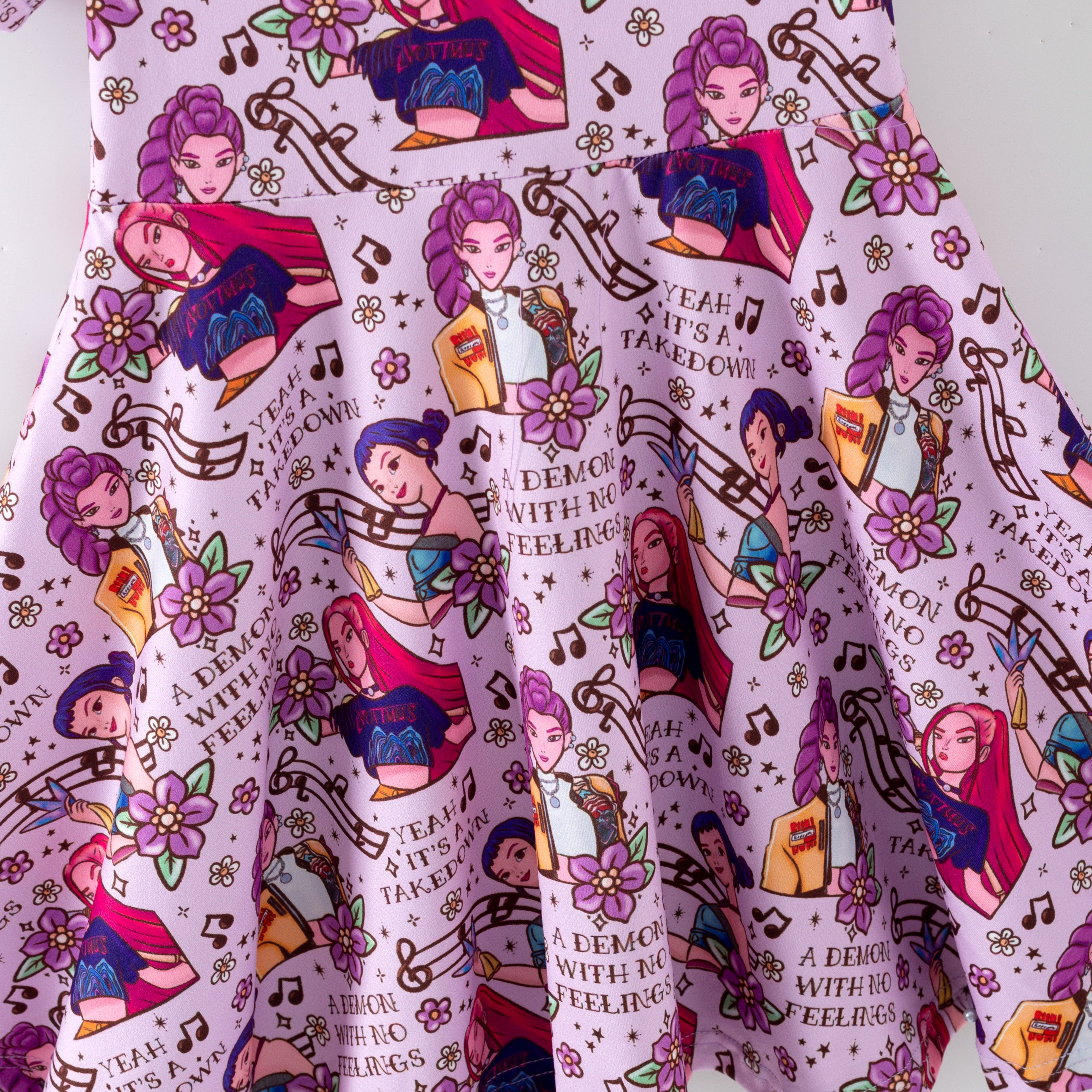 (Pre Order,Prepack Zone)Girls Movie Character Print Dress(Mix Size)