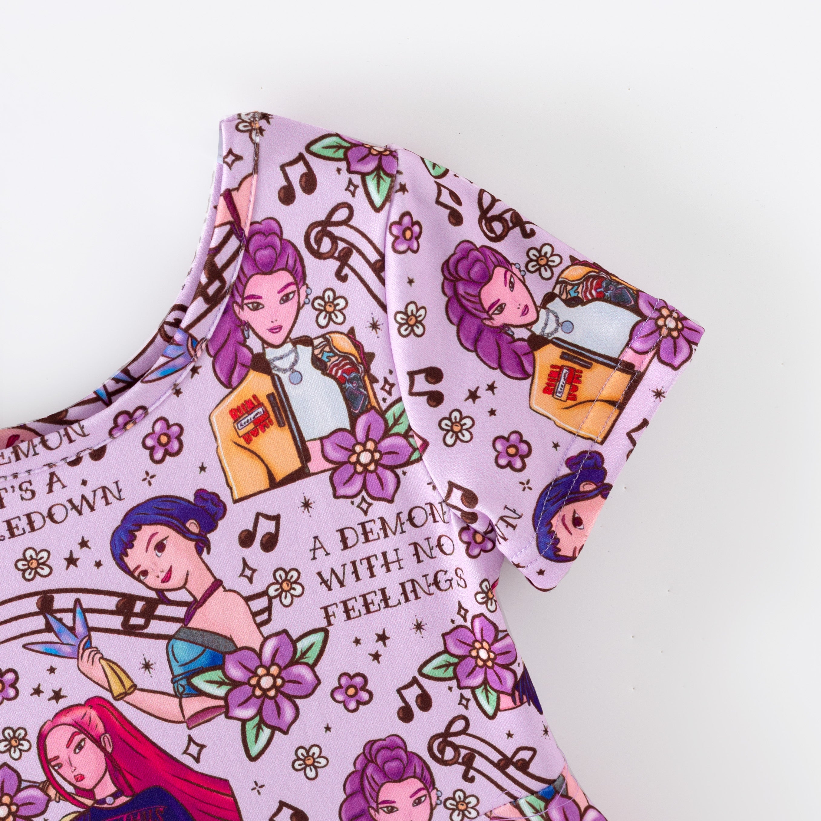 (Pre Order,Prepack Zone)Girls Movie Character Print Dress(Mix Size)