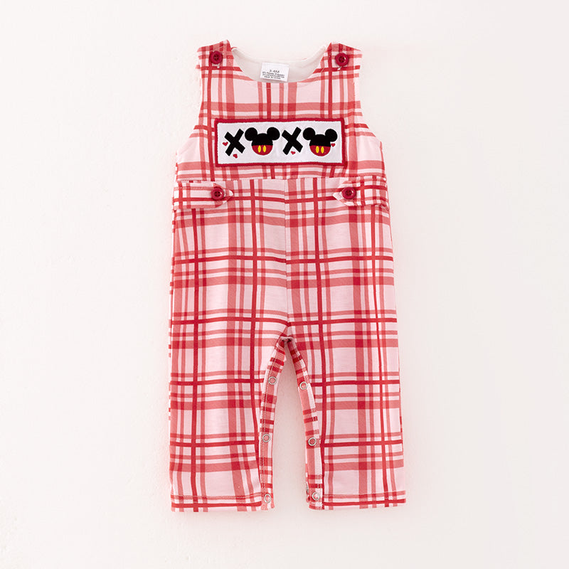 (In Stock)Baby Boys Valentine's Day Embroidery Romper