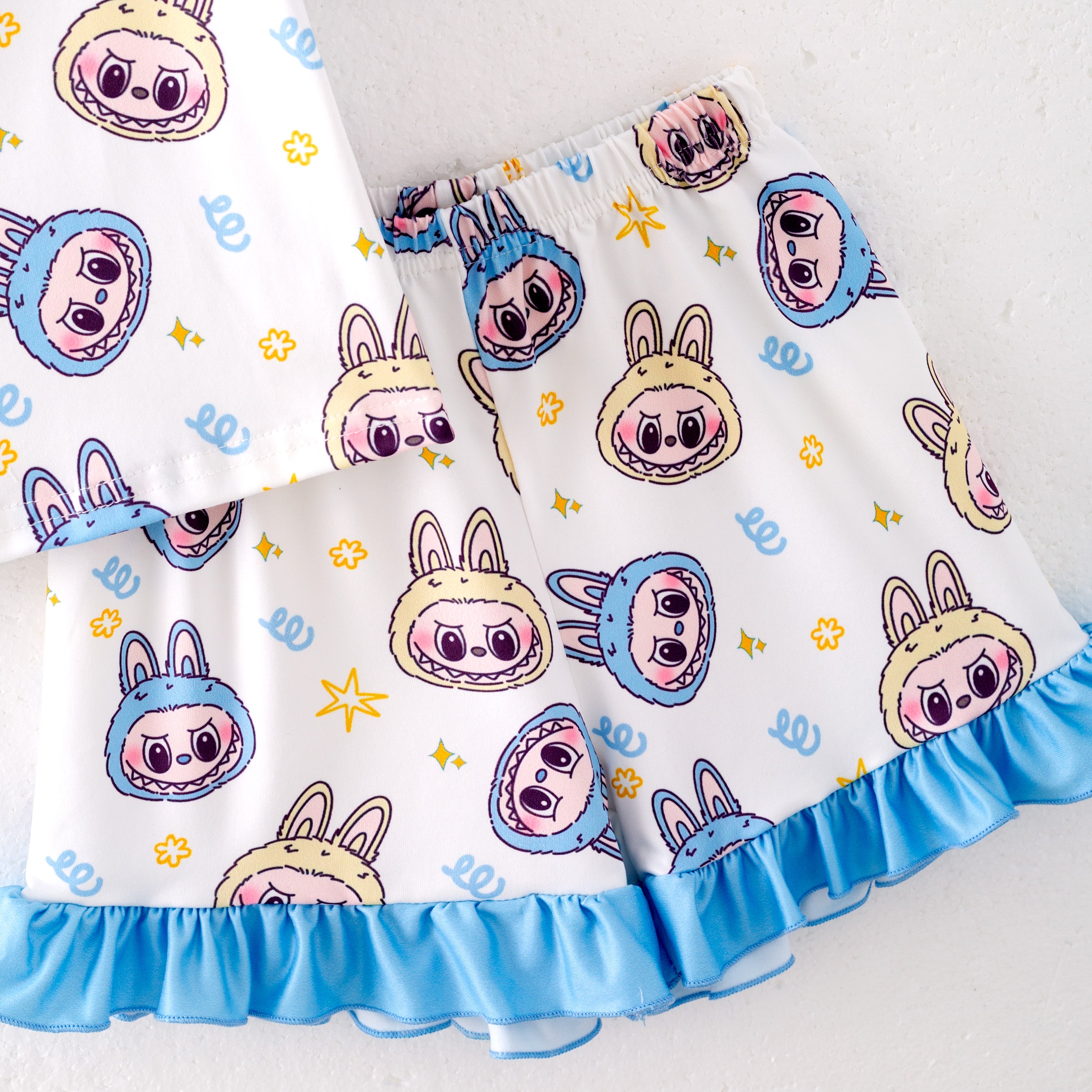 (Pre Order)Family Spring&Summer Print Dress,Set,Pajamas&Romper