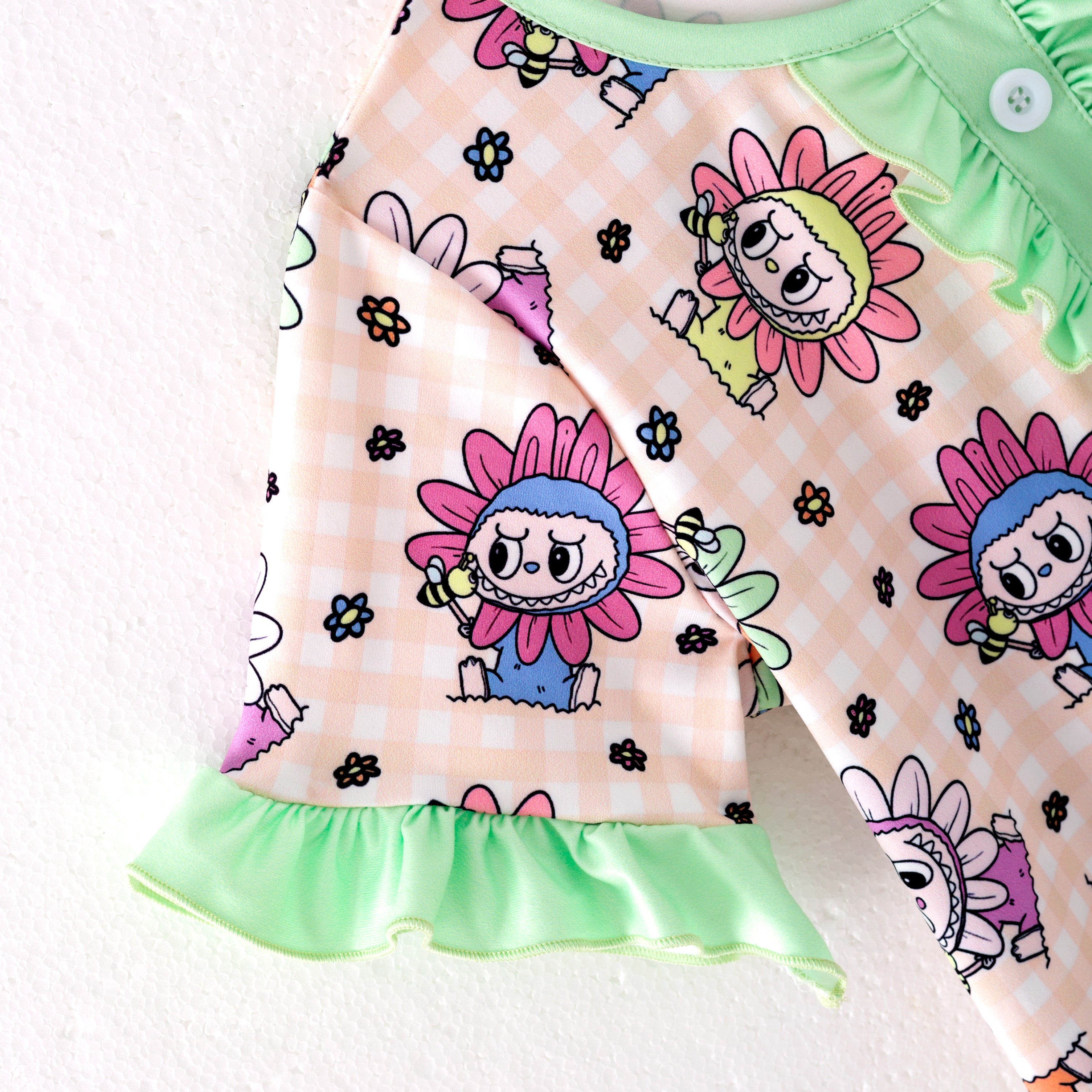 (Pre Order)Family Spring&Summer Print Dress,Set,Pajamas&Romper