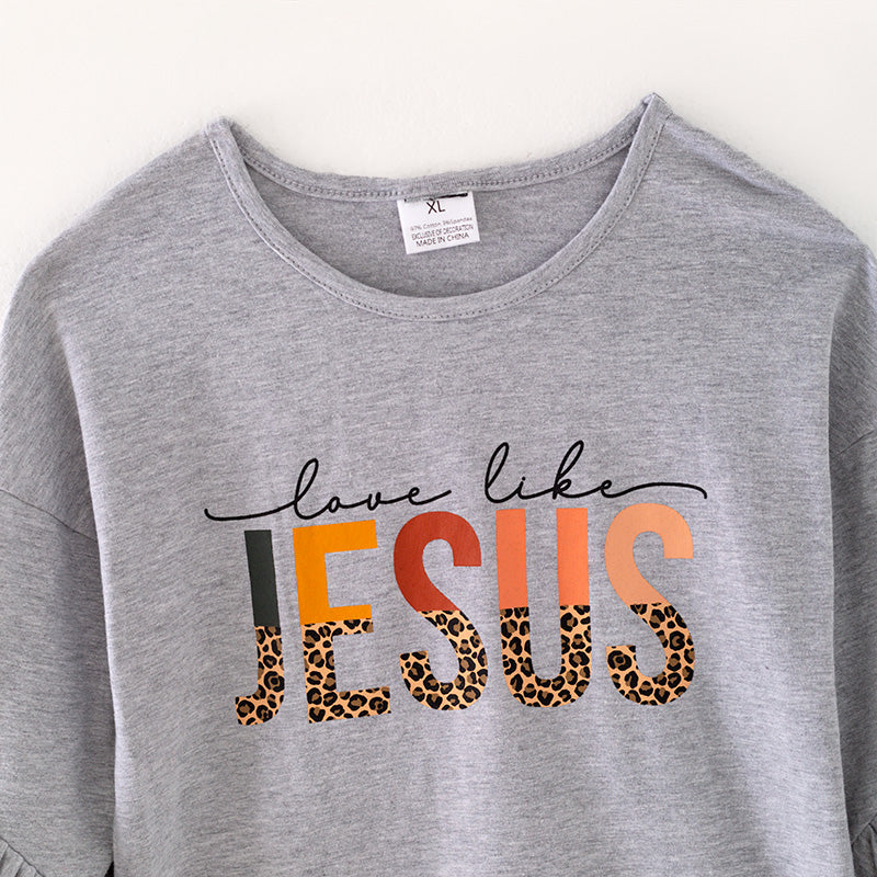 (In Stock G26-05-02)Girls Grey Top Leather Skirt Set