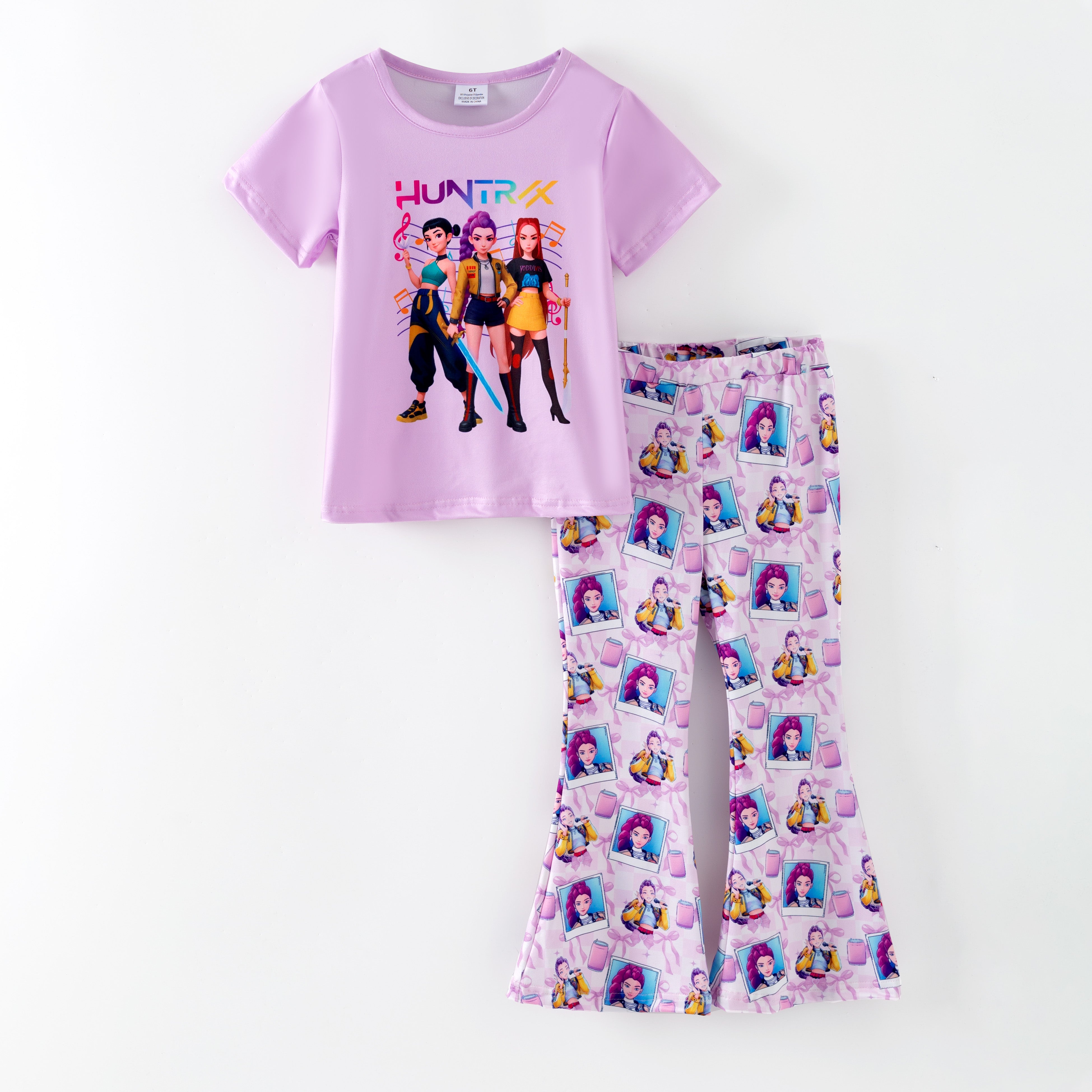 (Pre Order,Prepack Zone)Girls Movie Character Print Set(Mix Size)