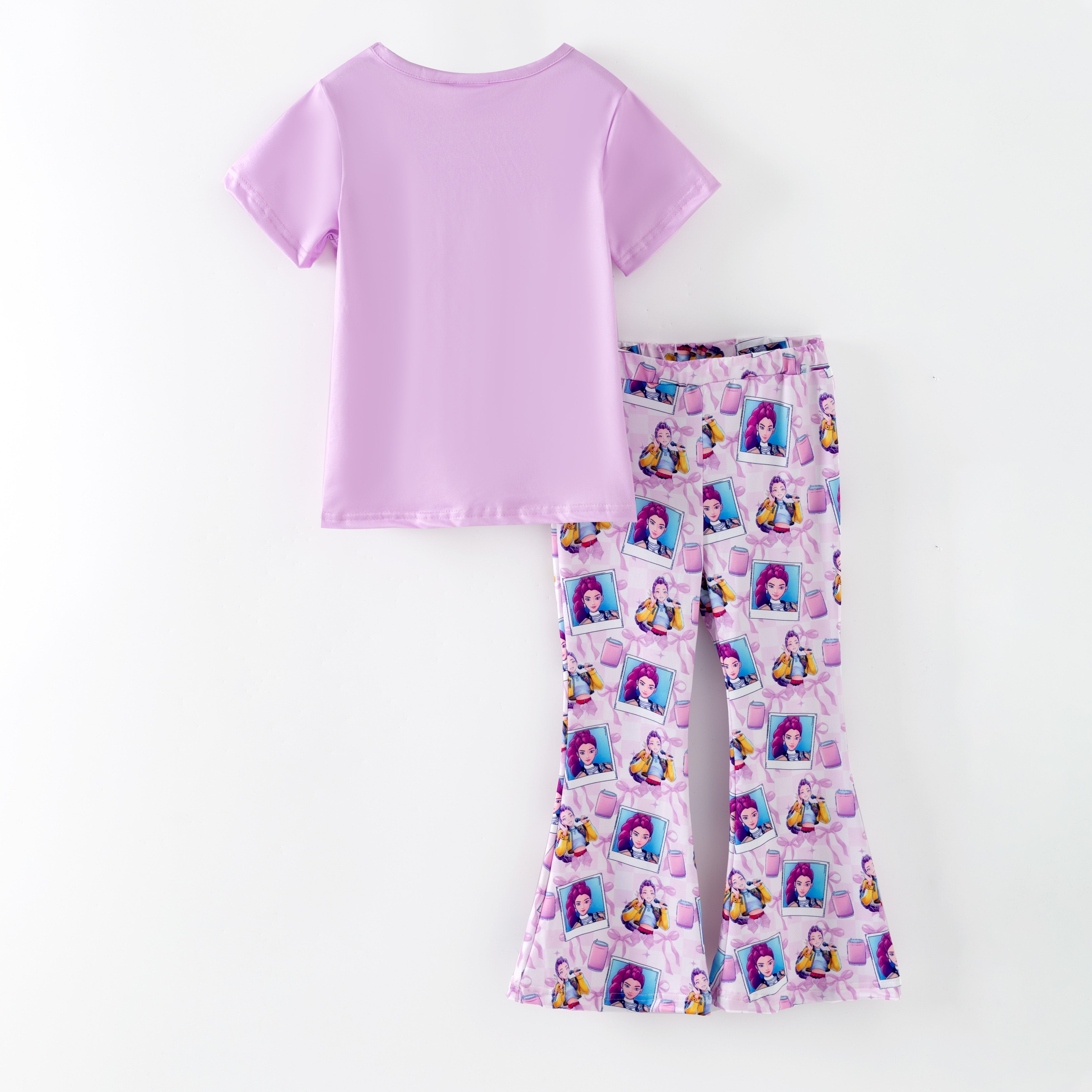 (Pre Order,Prepack Zone)Girls Movie Character Print Set(Mix Size)