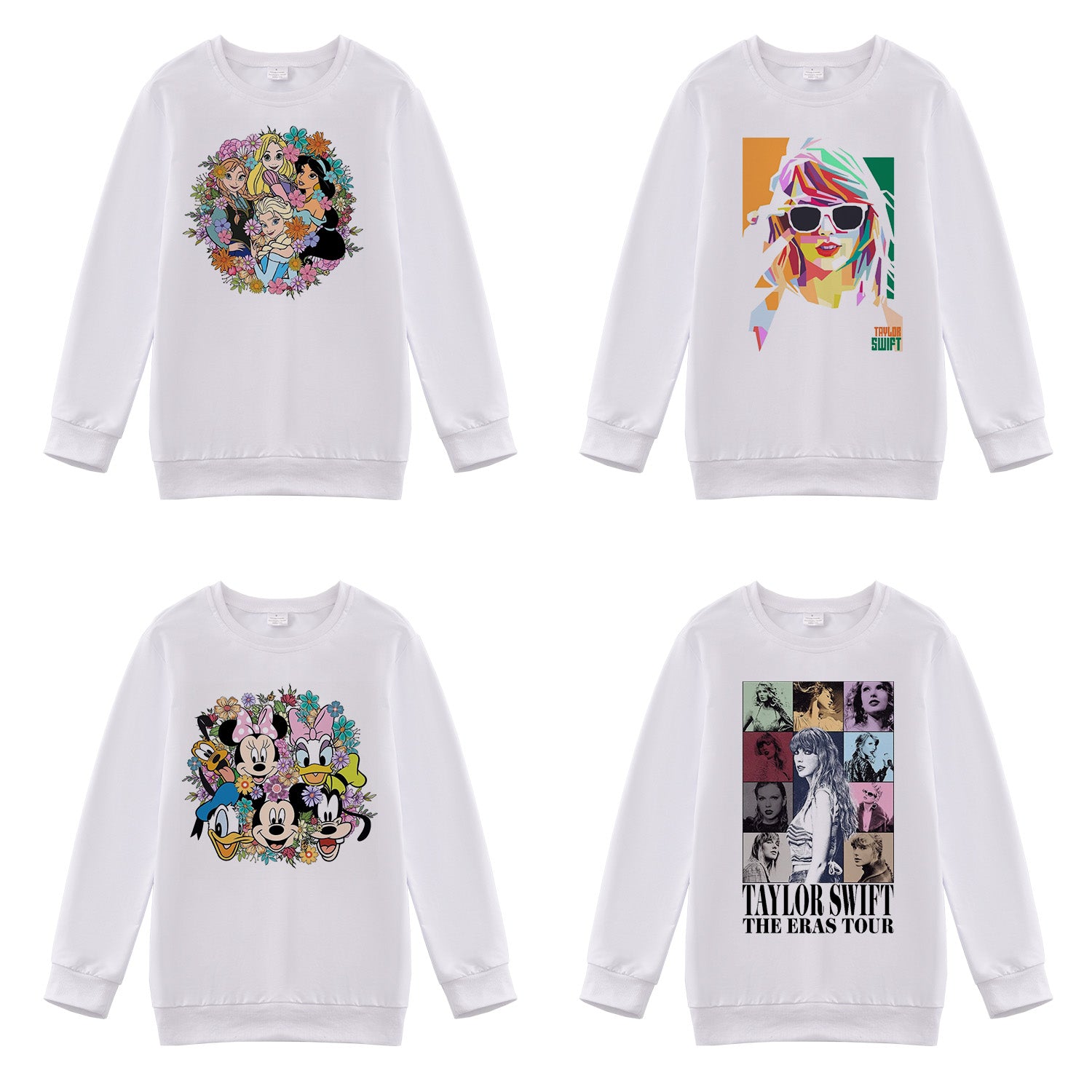 (Pre Order)Adults Fall TS Print Sweatshirt
