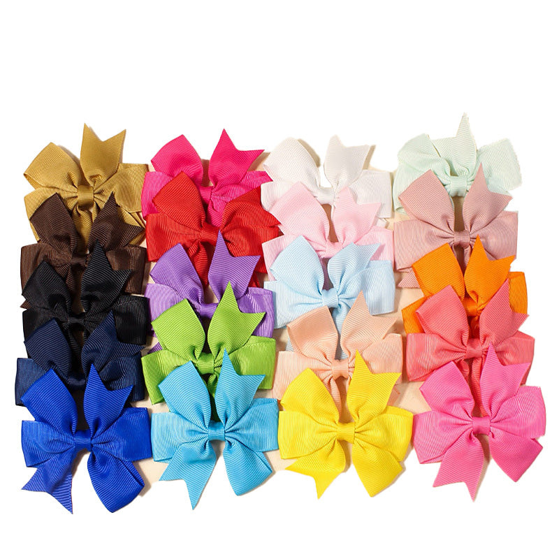 (Pre Order)Girls Hand Made Bow Hair Clip