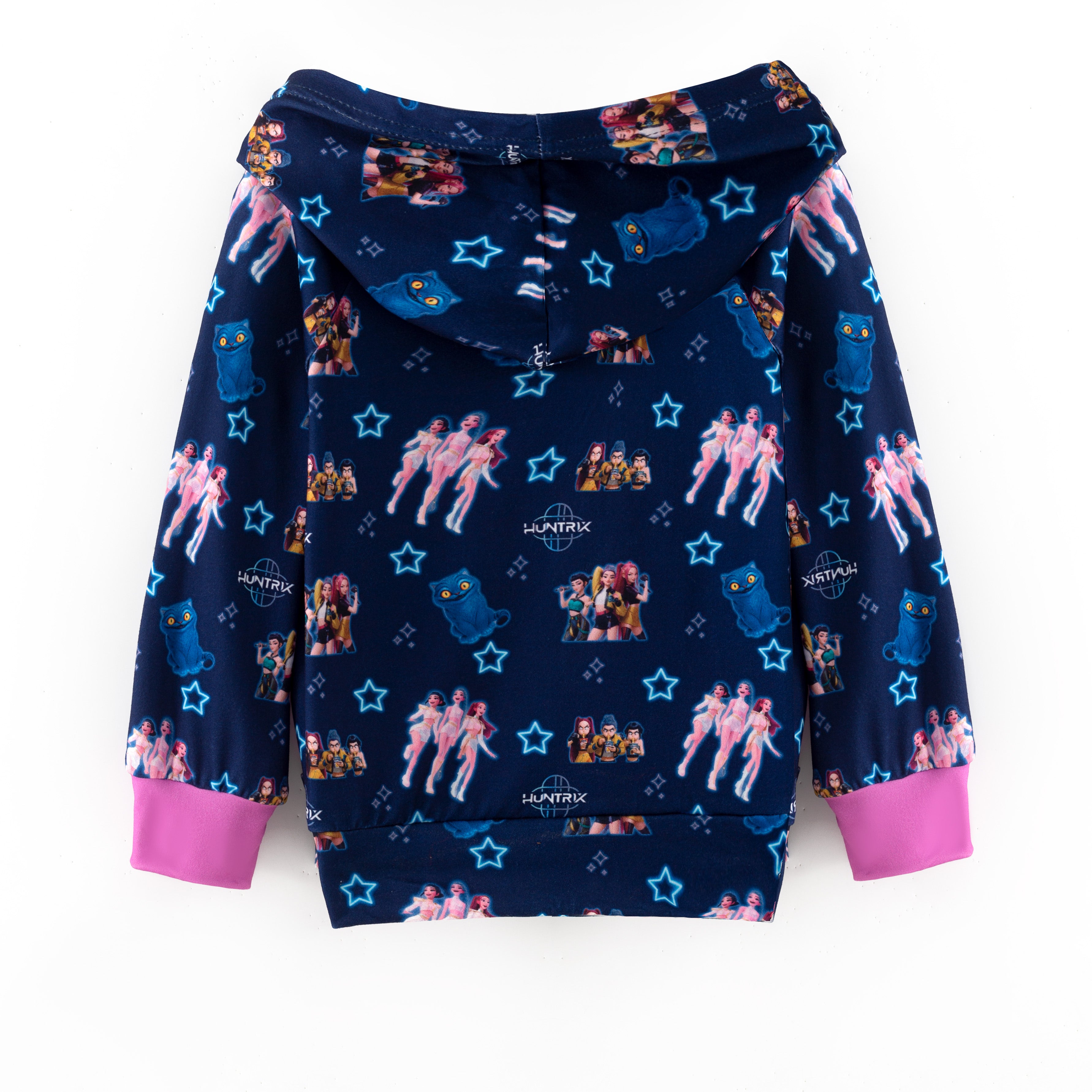 (Pre Order,Prepack Zone)Girls Movie Character Print Hoodie(Mix Size)