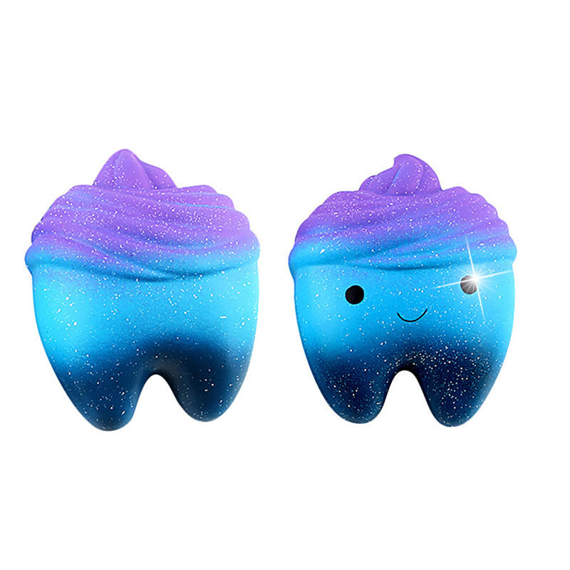 (Pre Order)Squishy Squeeze Tooth Toy