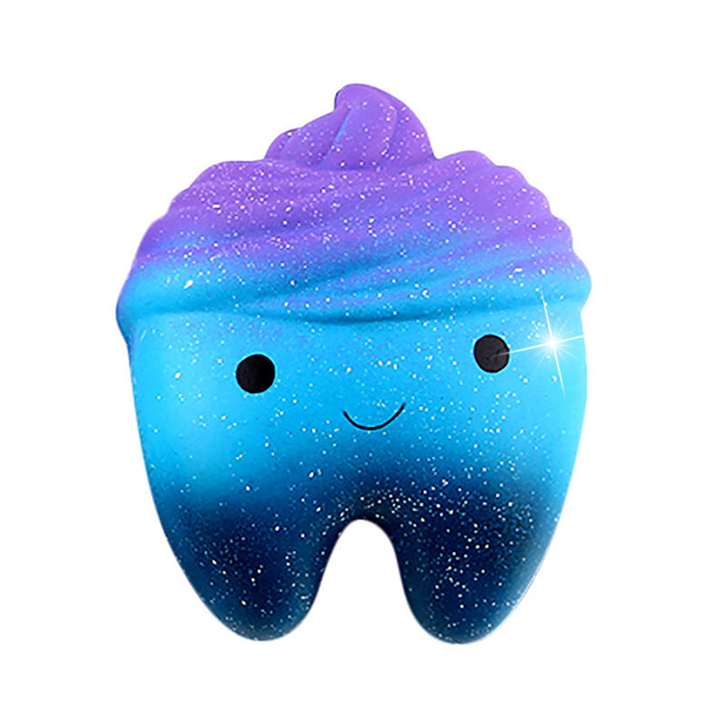 (Pre Order)Squishy Squeeze Tooth Toy