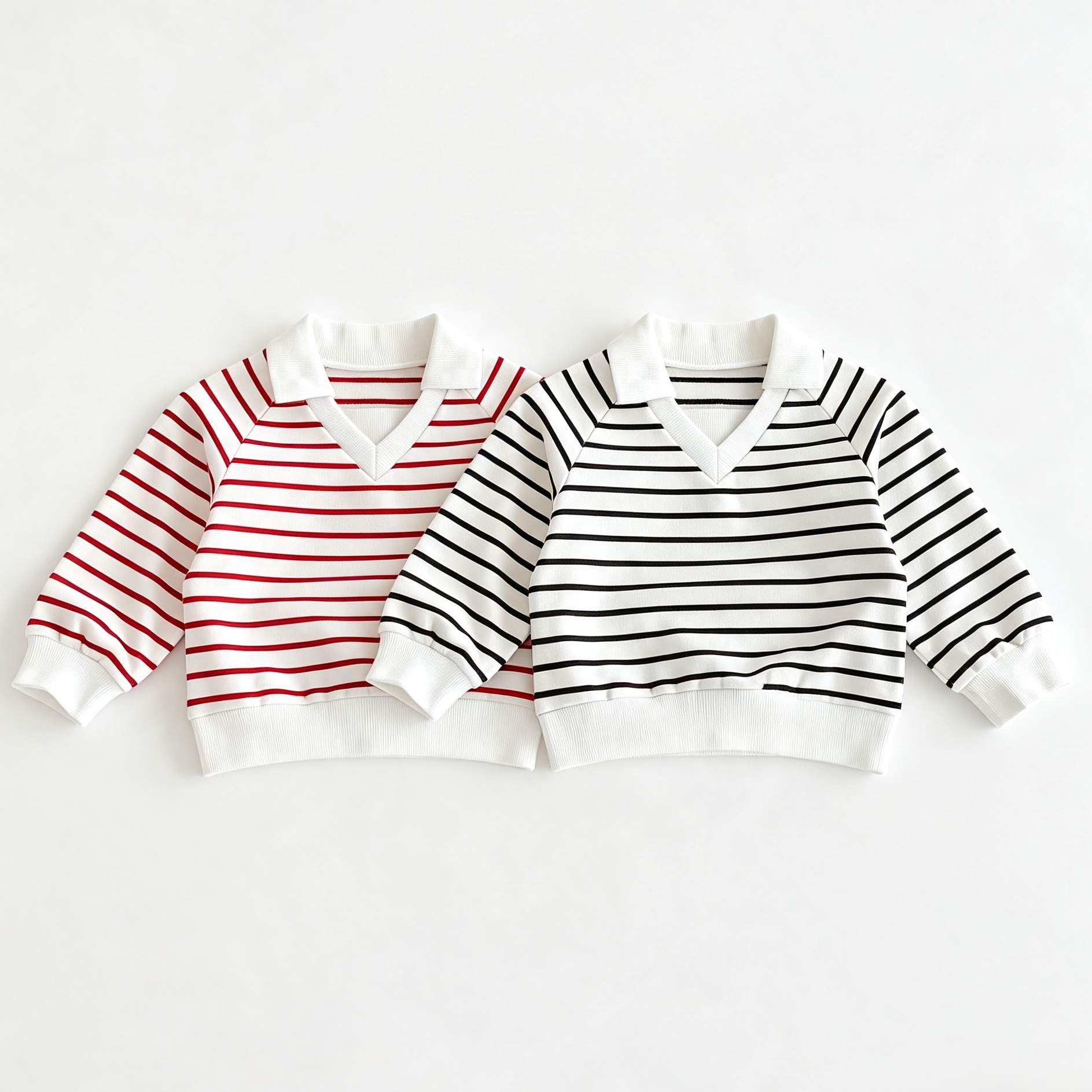 (Pre Order 2 Weeks)Unisex Fall Stripe Sweatshirt