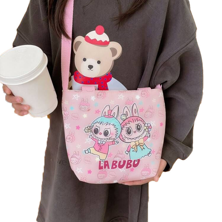 (Pre Order)Kids Cartoon Print Crossbody Handbag