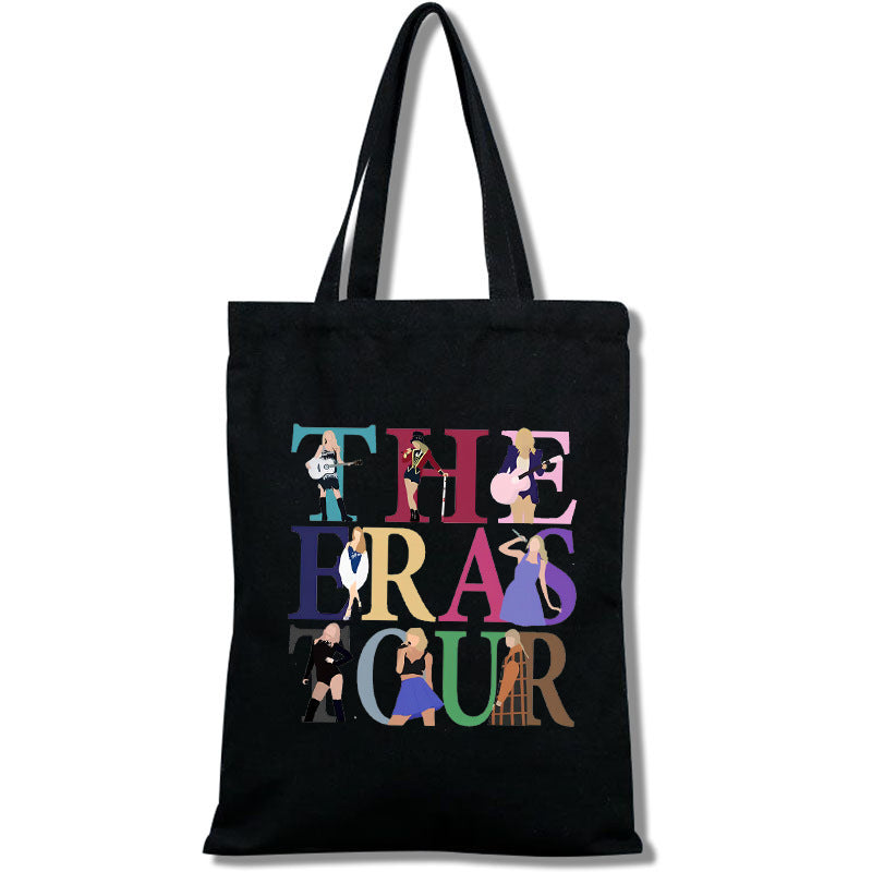 (Pre Order)TS Printed Canvas Tote Bag