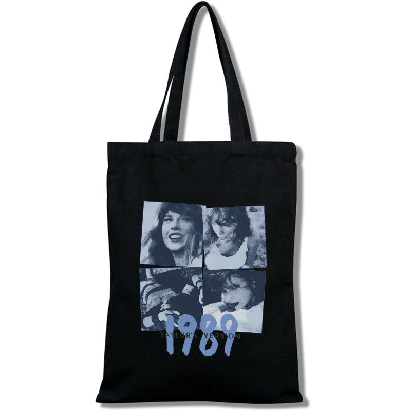 (Pre Order)TS Printed Canvas Tote Bag