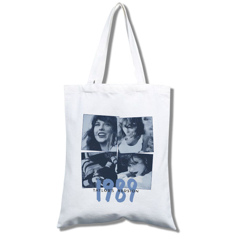 (Pre Order)TS Printed Canvas Tote Bag