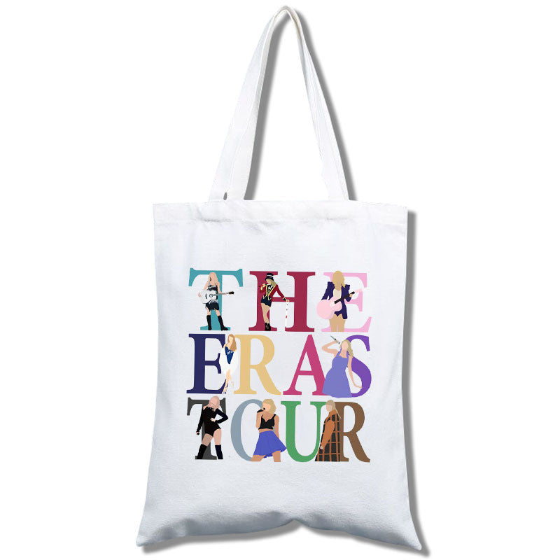 (Pre Order)TS Printed Canvas Tote Bag