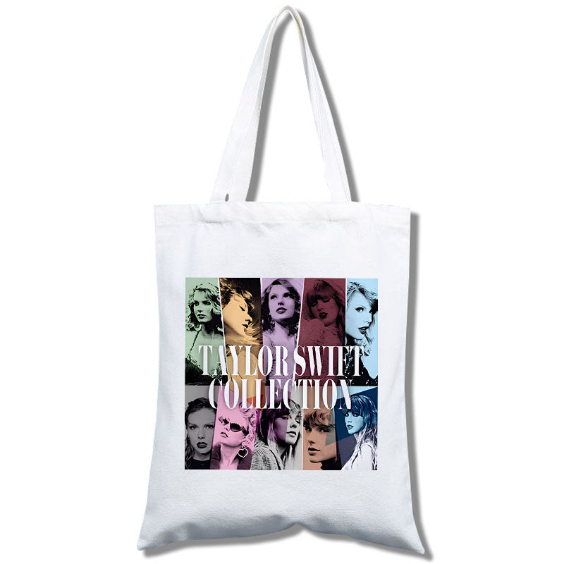 (Pre Order)TS Printed Canvas Tote Bag