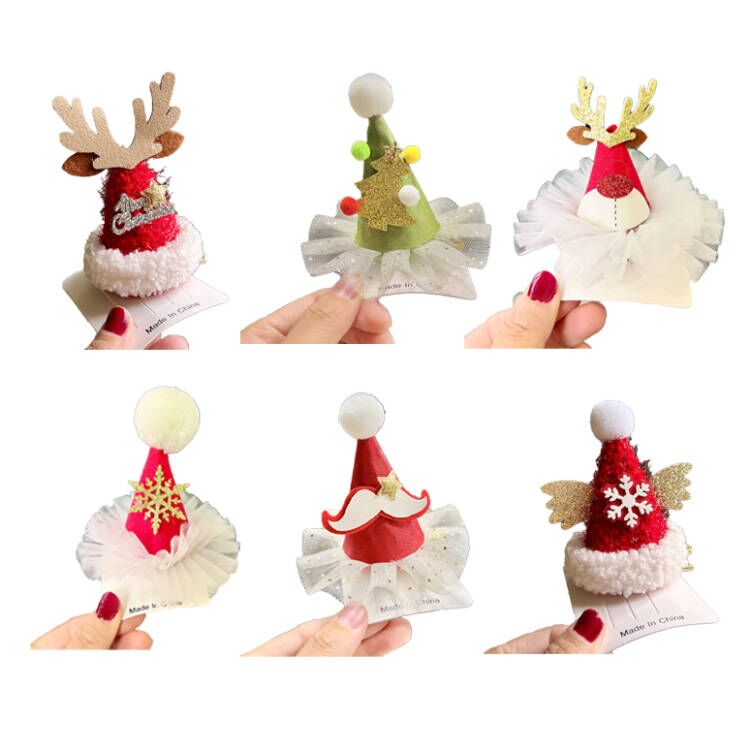 (Pre Order)Girls Christmas Hair Clip