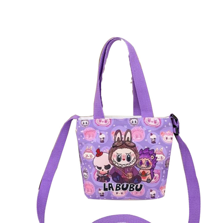 (Pre Order)Kids Cartoon Print Crossbody Handbag