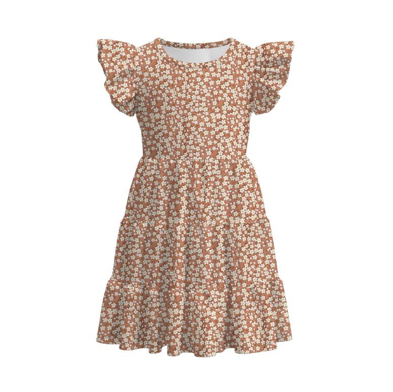 (Pre Order)Summer Mommy and Me Floral Print Dress