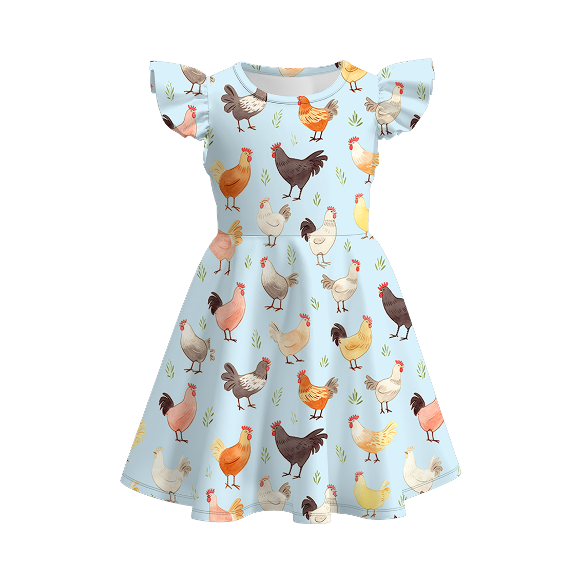 (Pre Order)Exclusive Summer Trendy Girls Dress