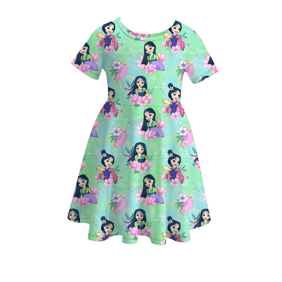 (Pre Order)Girls Summer Character Dress