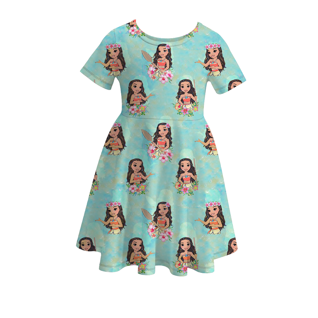 (Pre Order)Girls Summer Character Dress