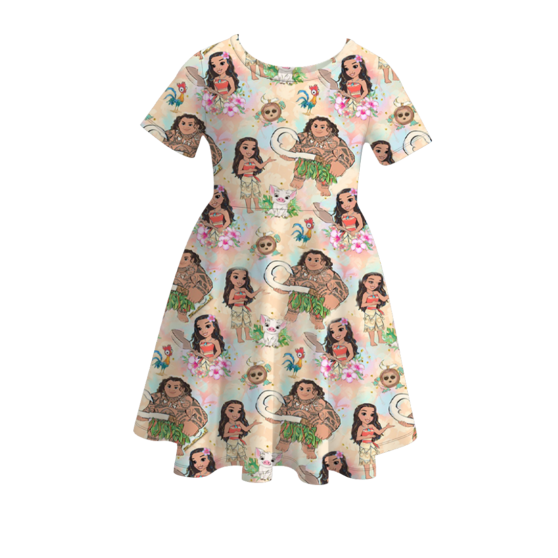 (Pre Order)Girls Summer Character Dress