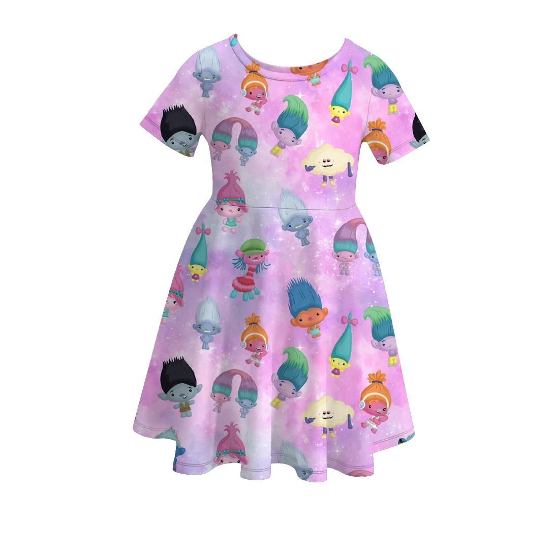 (Pre Order)Girls Summer Character Dress