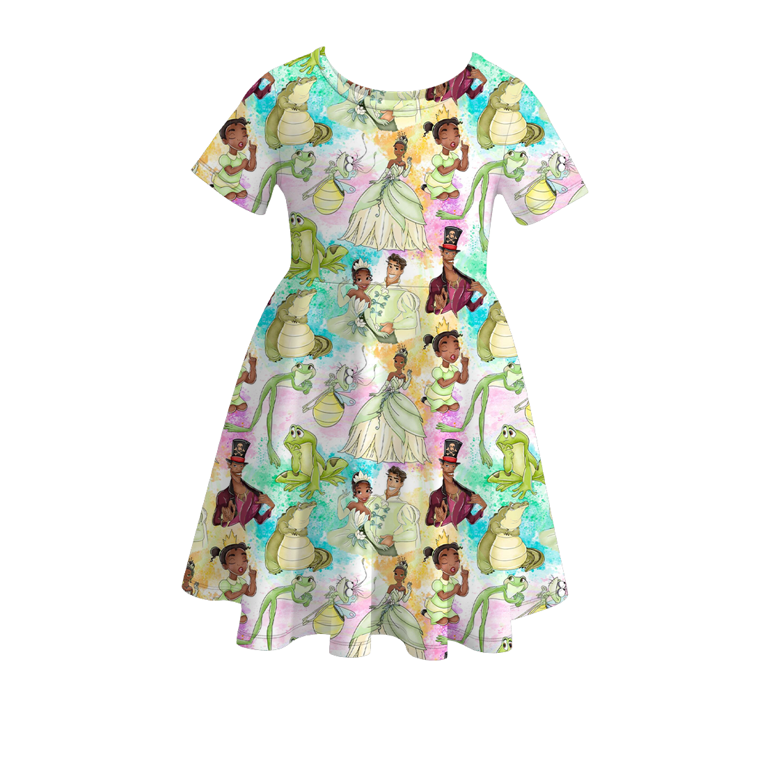 (Pre Order)Girls Summer Character Dress