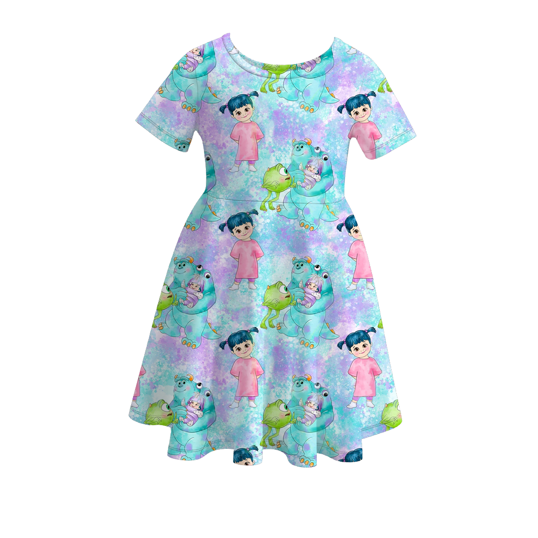 (Pre Order)Girls Summer Character Dress