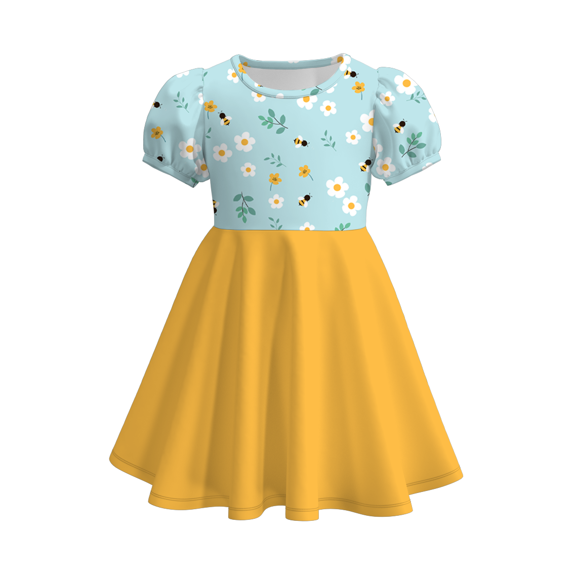 (Pre Order)Girls Bee Floral Dress