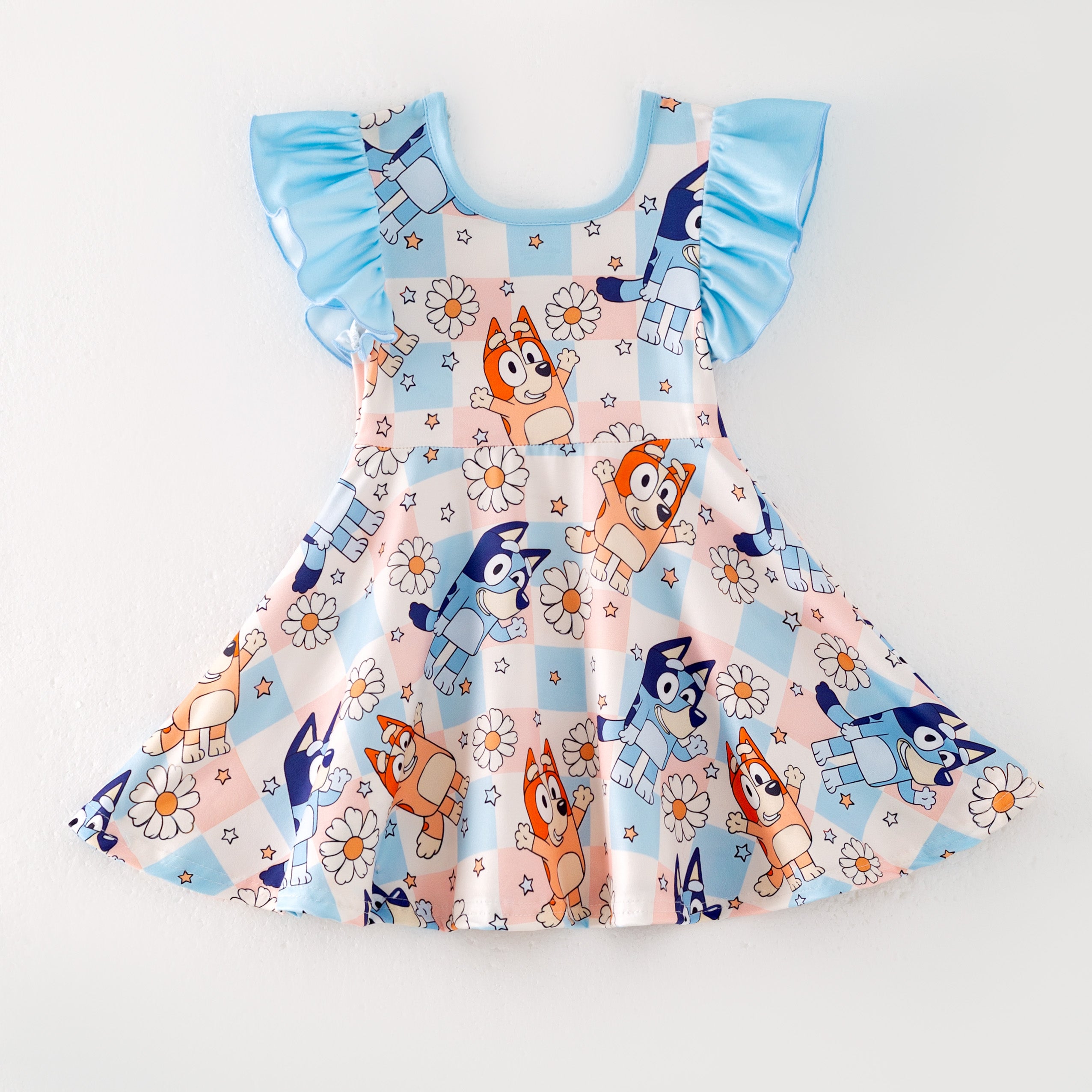 (Pre Order)Cartoon Character Ruffles Dress